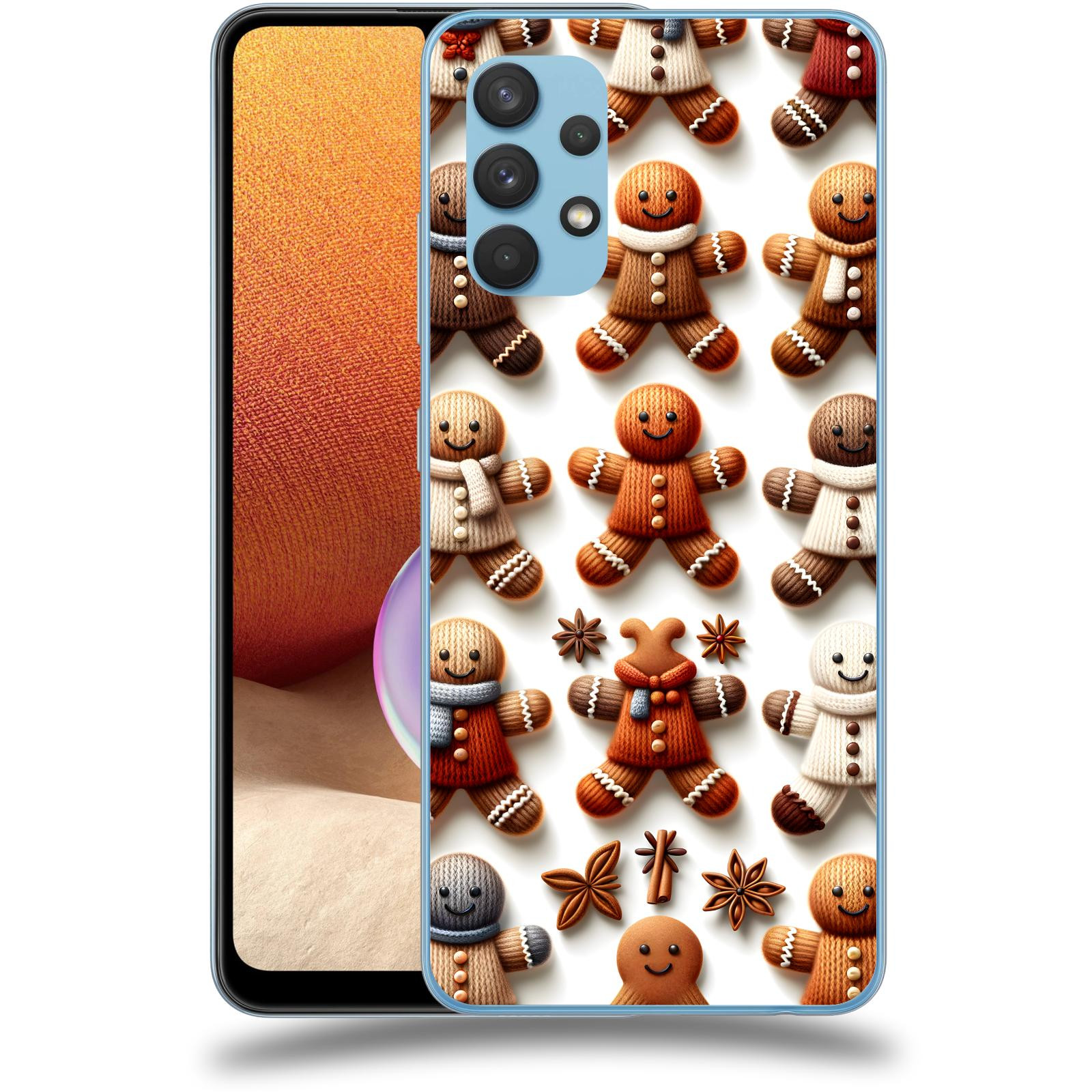 ACOVER Kryt na mobil Samsung Galaxy A32 4G SM-A325F - Perníčky 2