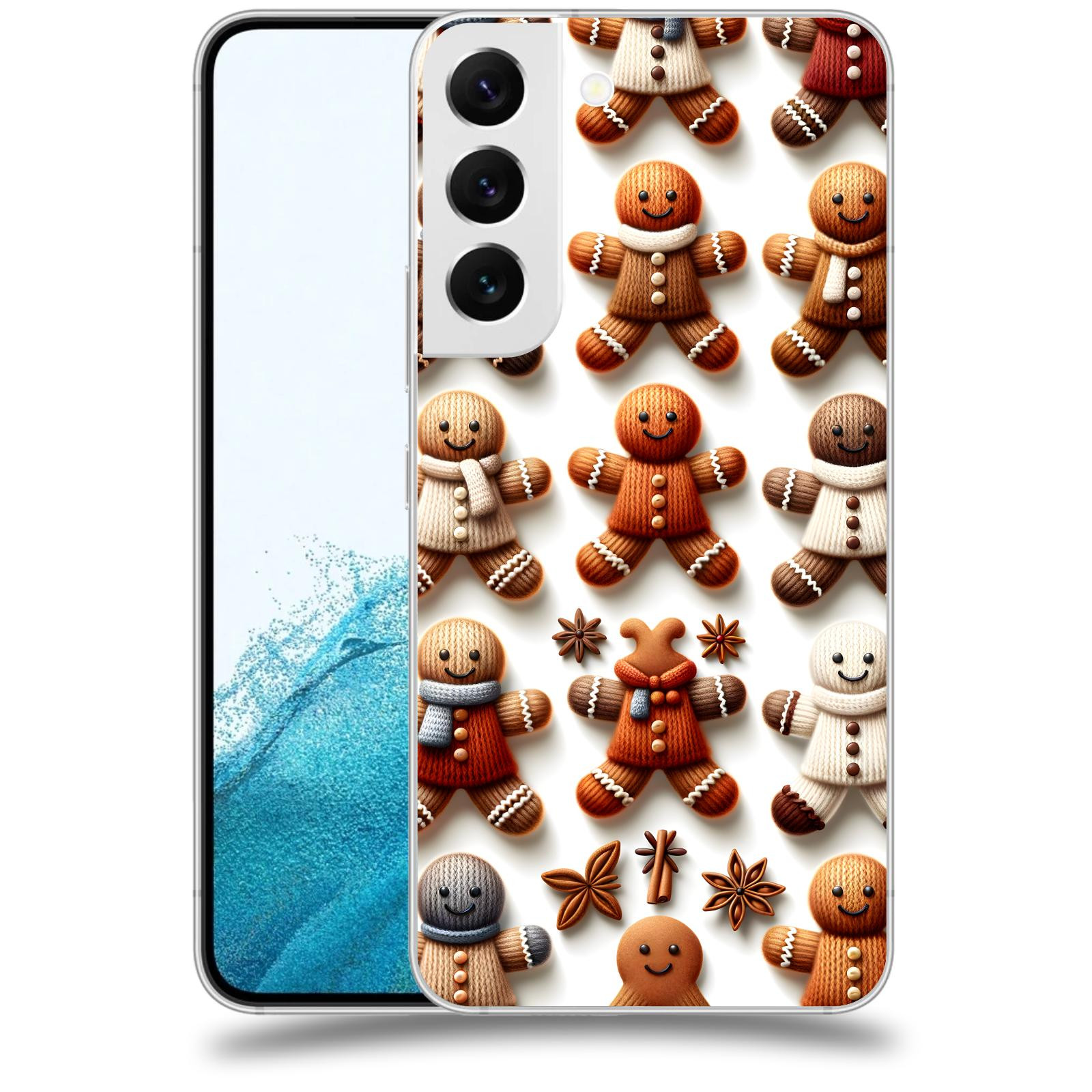 ACOVER Kryt na mobil Samsung Galaxy S22 5G - Perníčky 2