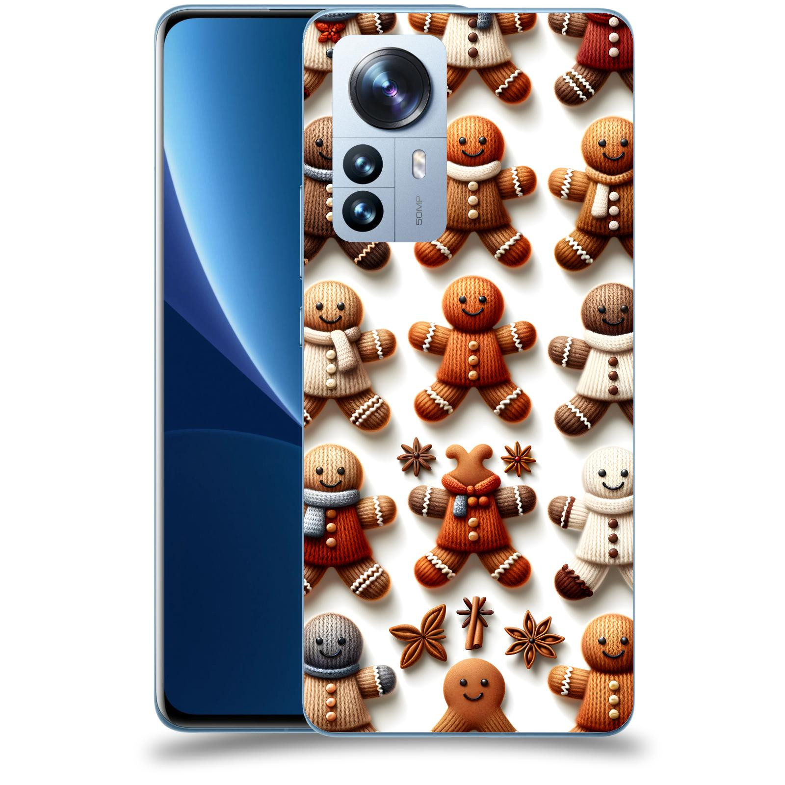 ACOVER Kryt na mobil Xiaomi 12 Pro - Perníčky 2