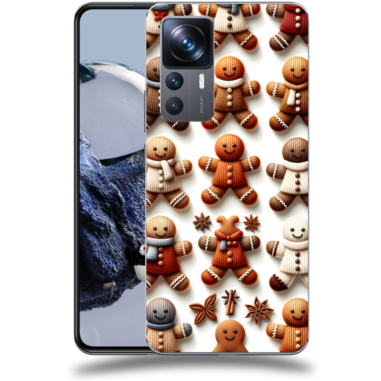 ACOVER Kryt na mobil Xiaomi 12T Pro - Perníčky 2