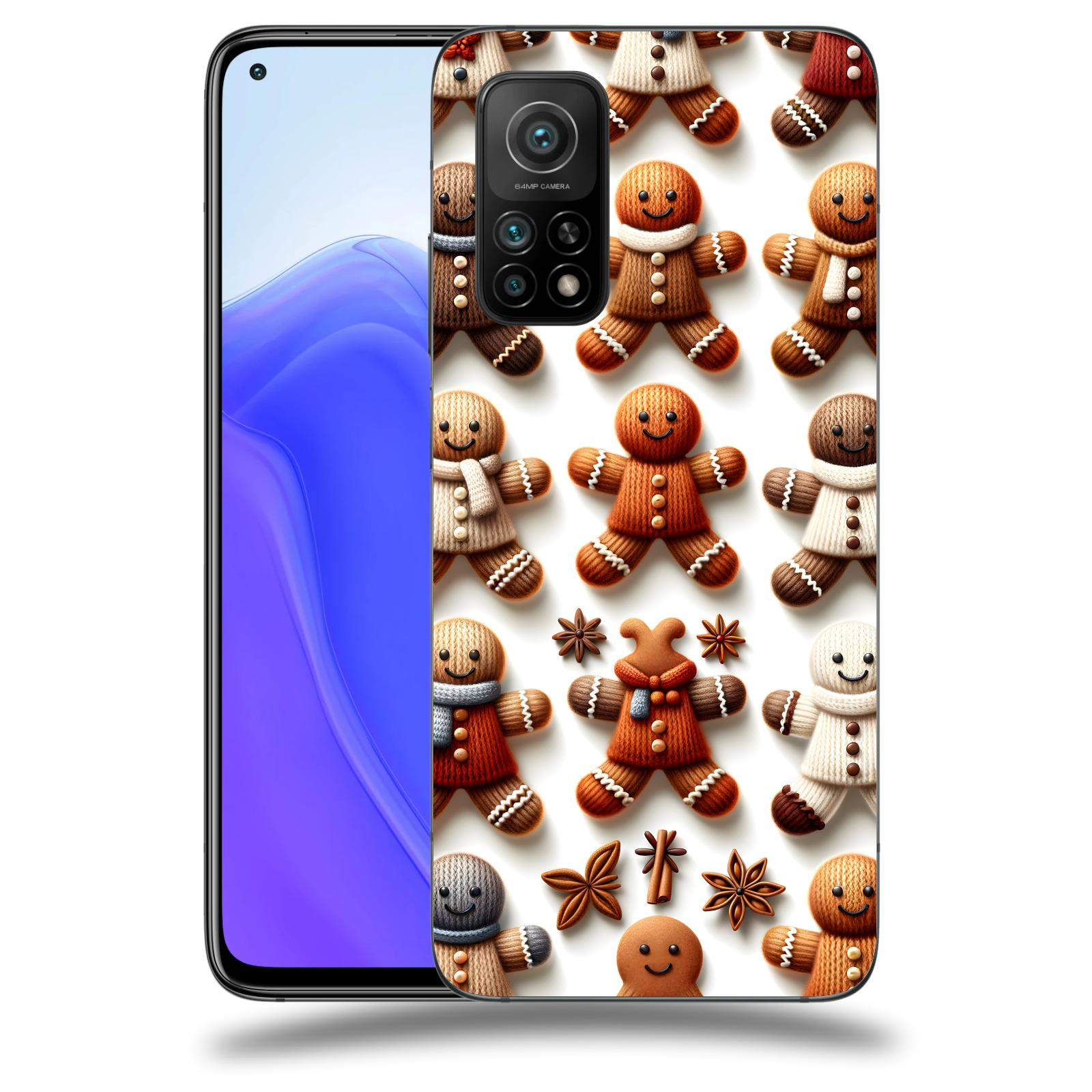 ACOVER Kryt na mobil Xiaomi Mi 10T - Perníčky 2