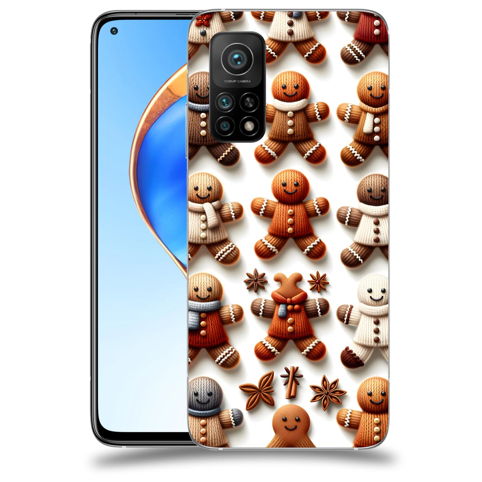 ACOVER Kryt na mobil Xiaomi Mi 10T Pro - Perníčky 2