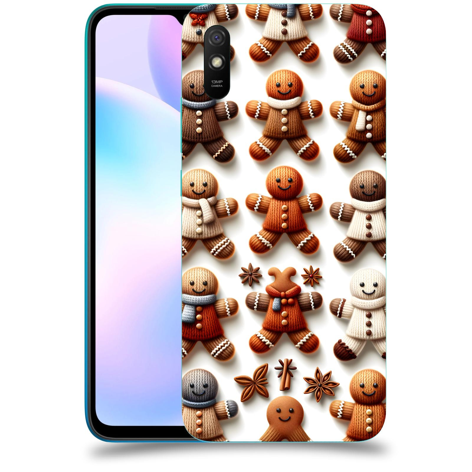 ACOVER Kryt na mobil Xiaomi Redmi 9AT - Perníčky 2