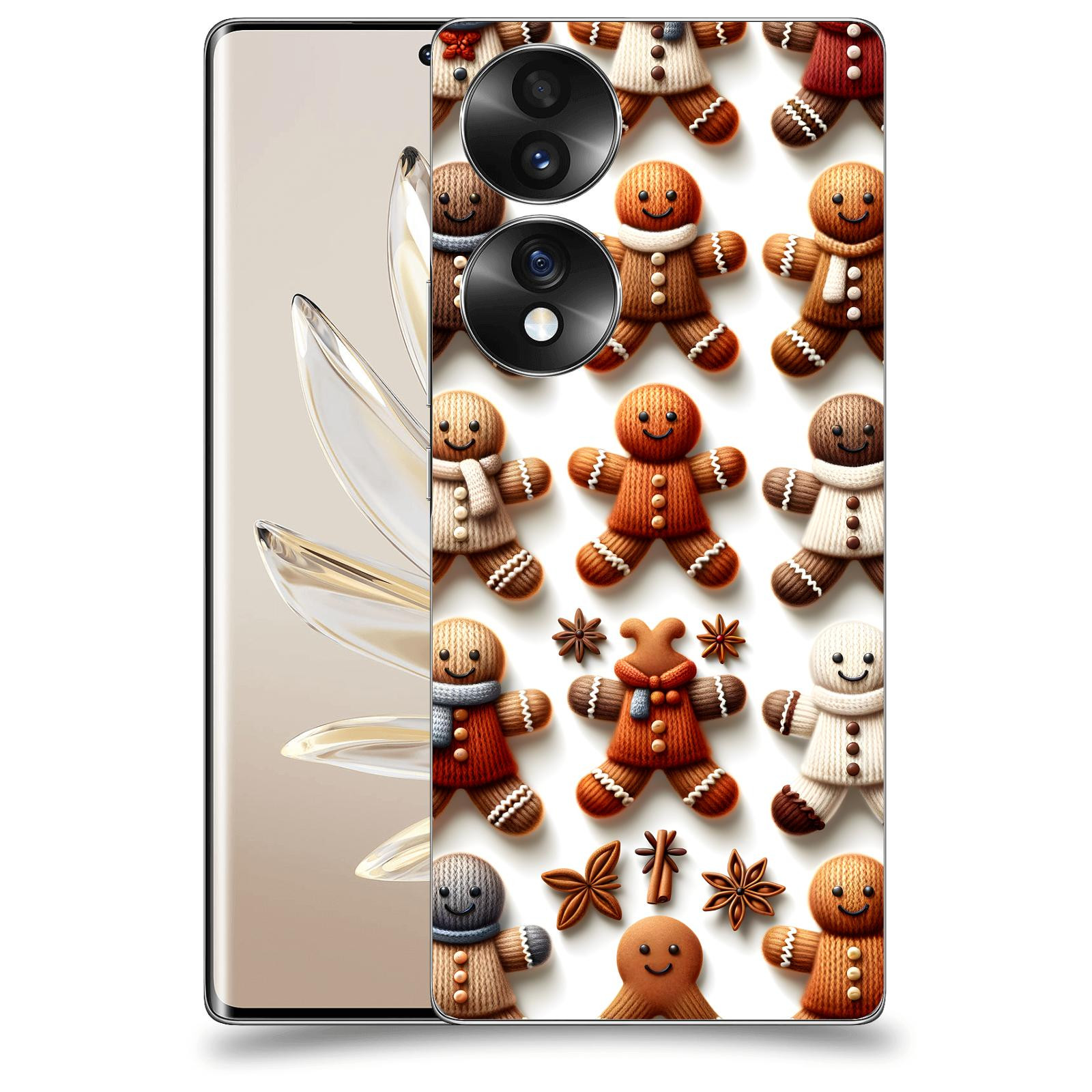 ACOVER Kryt na mobil Honor 70 - Perníčky 2