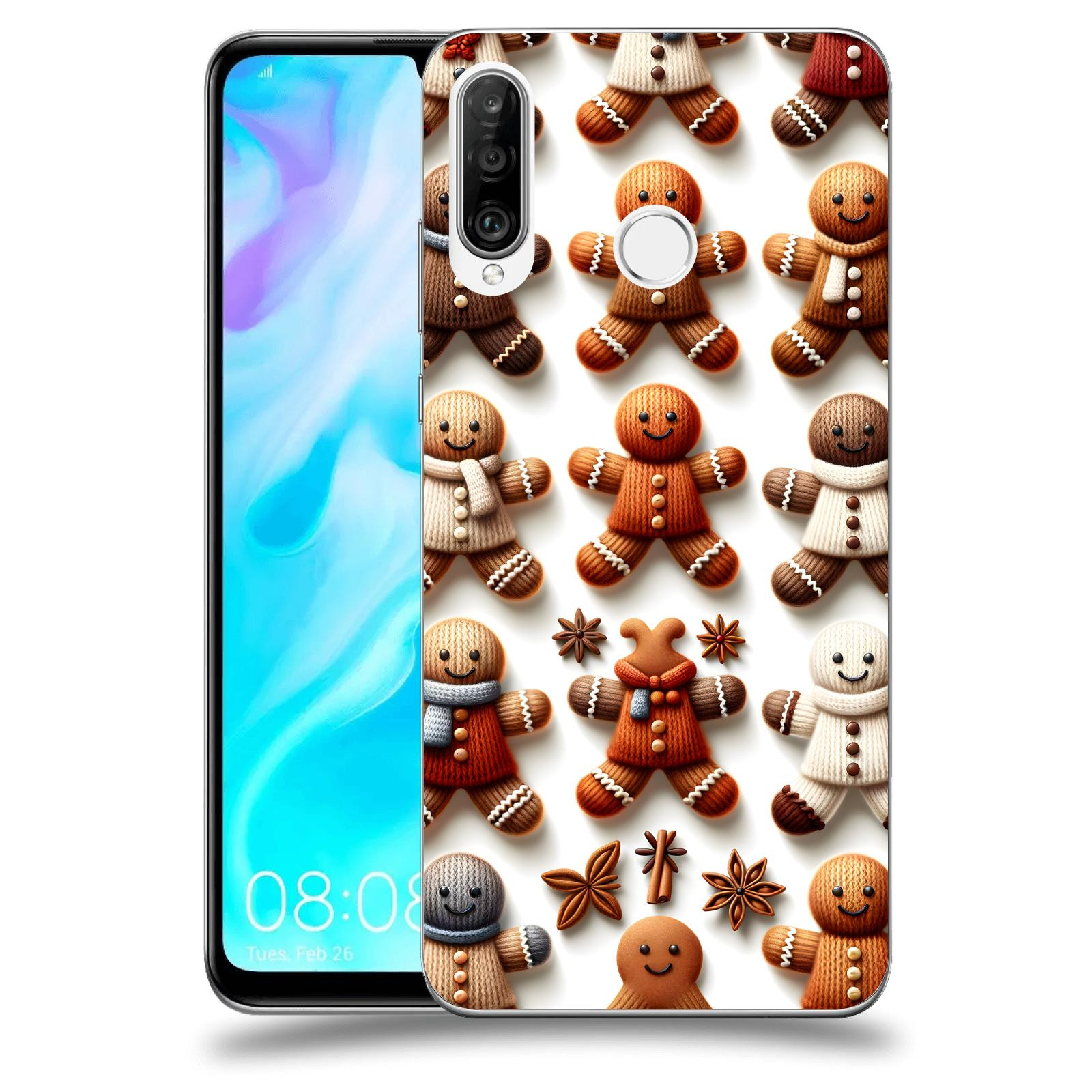 ACOVER Kryt na mobil Huawei P30 Lite - Perníčky 2