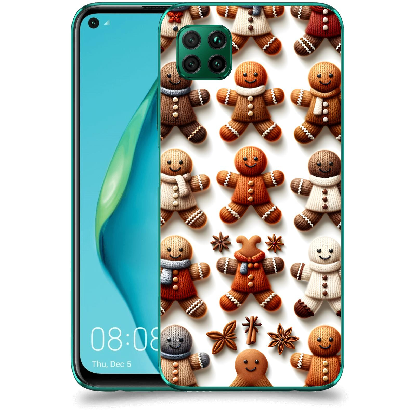 ACOVER Kryt na mobil Huawei P40 Lite - Perníčky 2