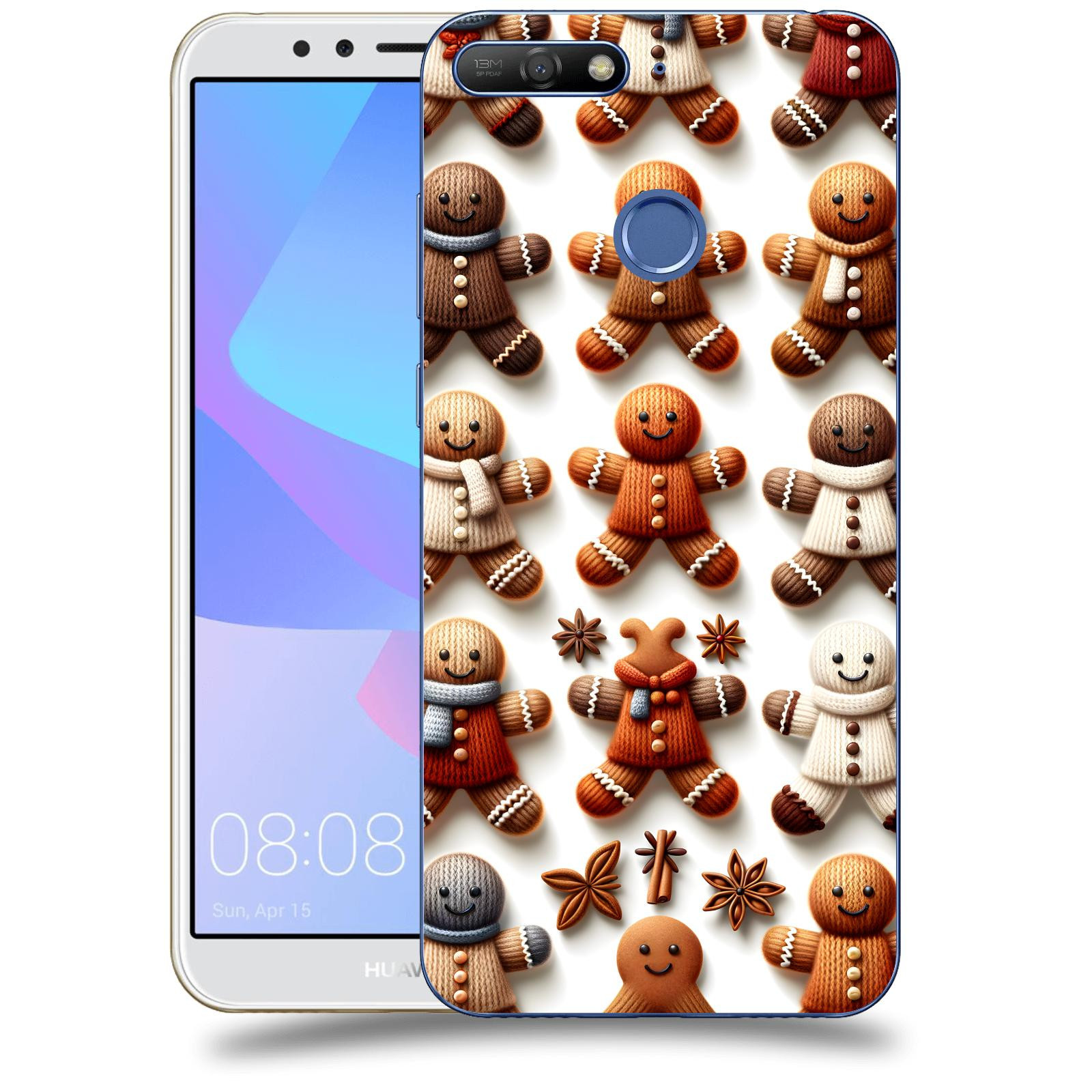 ACOVER Kryt na mobil Huawei Y6 Prime 2018 - Perníčky 2