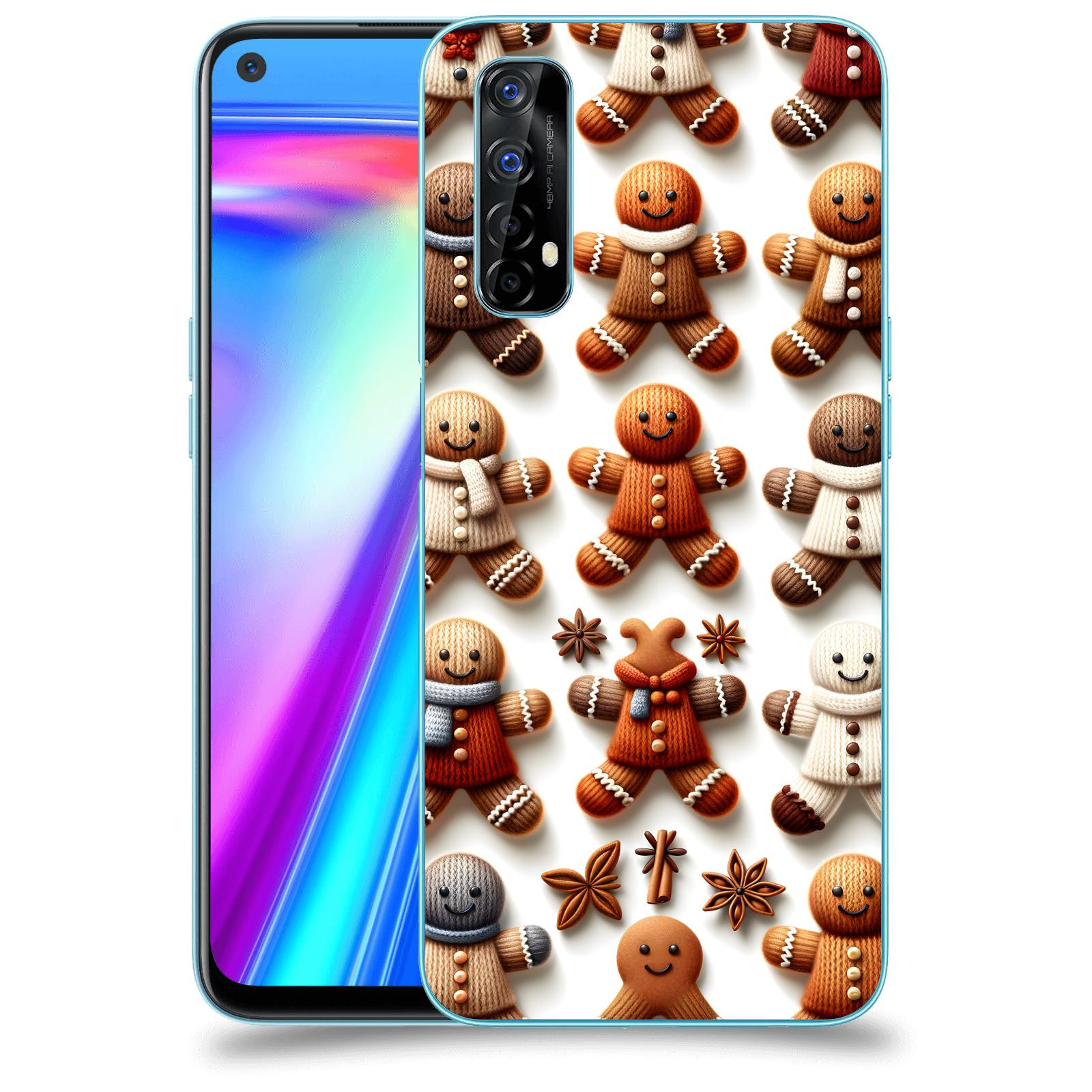 ACOVER Kryt na mobil Realme 7 - Perníčky 2