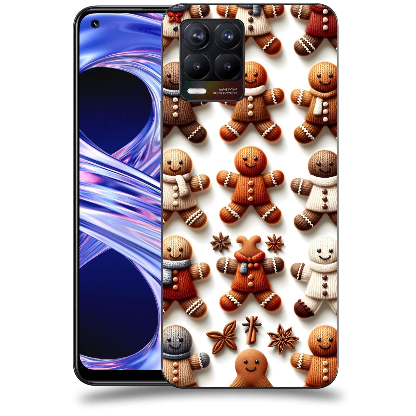 ACOVER Kryt na mobil Realme 8 - Perníčky 2