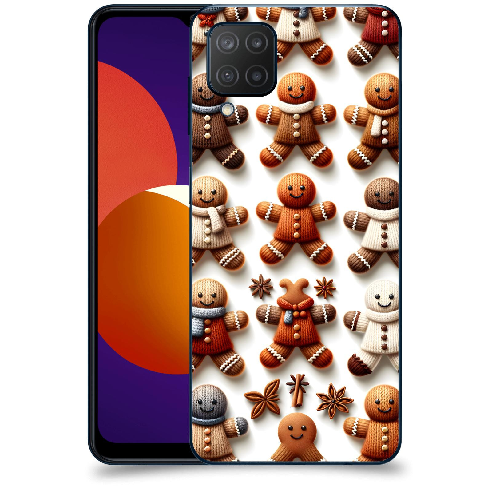 ACOVER Kryt na mobil Samsung Galaxy M12 M127F - Perníčky 2