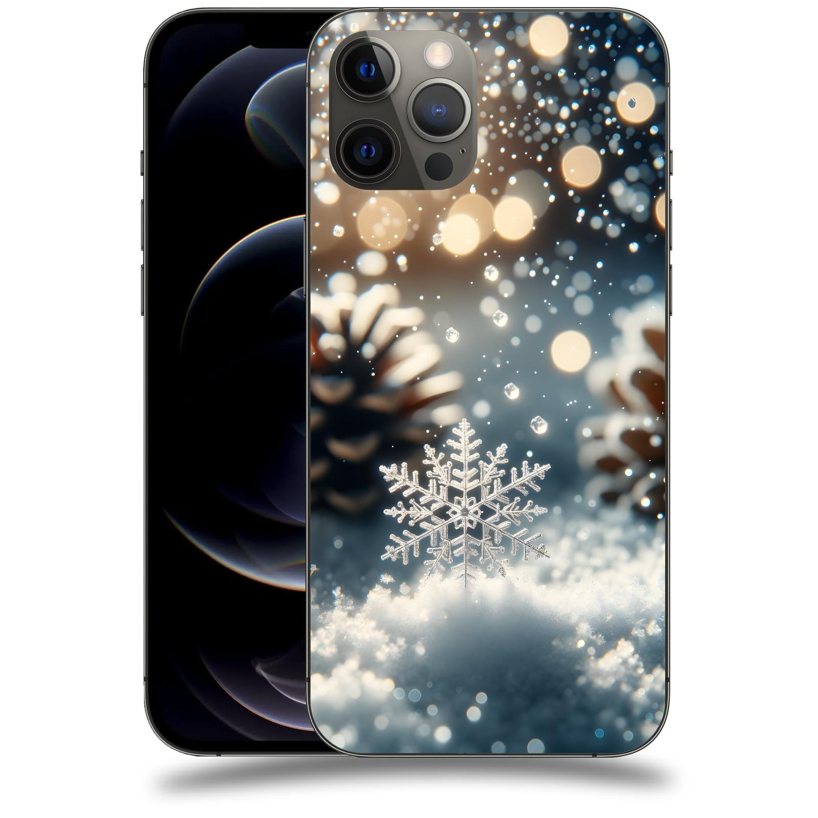 ACOVER Kryt na mobil Apple iPhone 12 Pro Max - Vločka