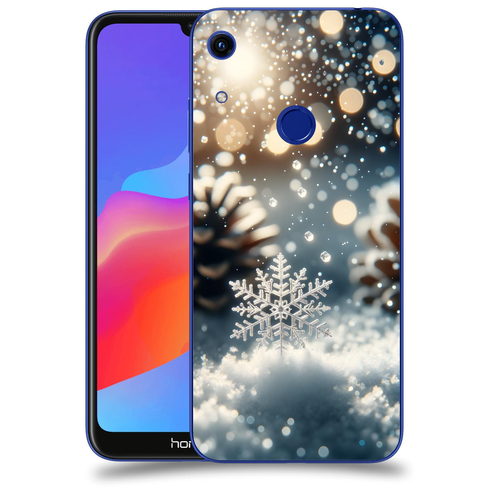 ACOVER Kryt na mobil Honor 8A - Vločka