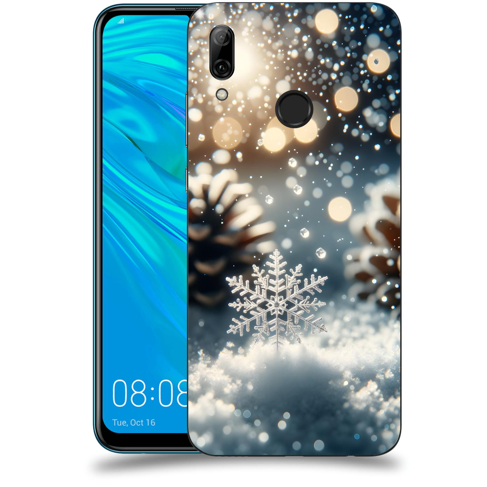 ACOVER Kryt na mobil Huawei P Smart 2019 - Vločka