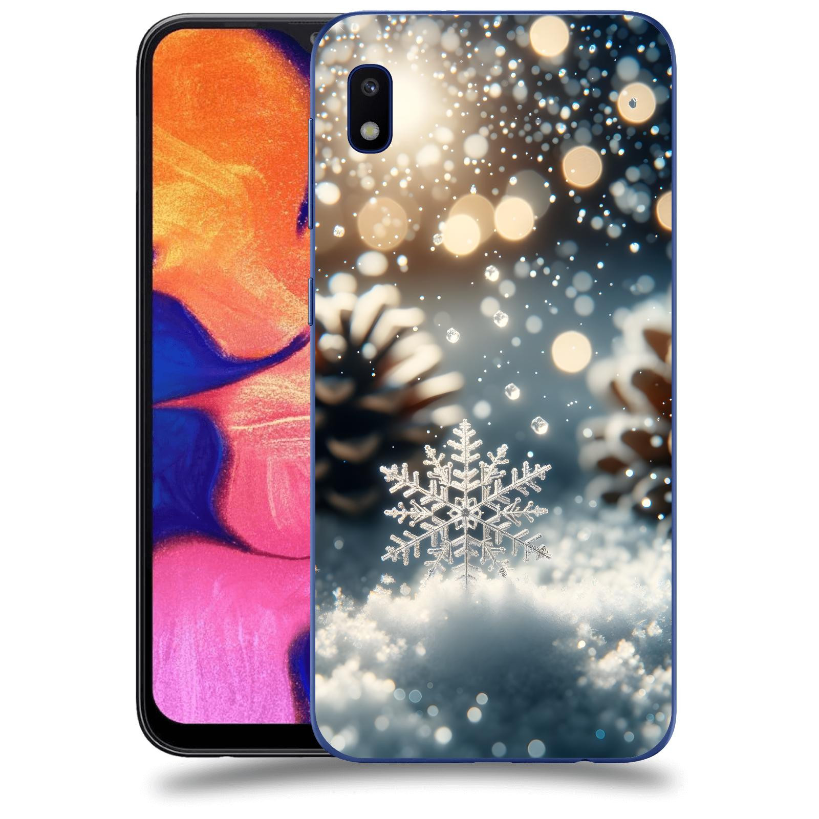 ACOVER Kryt na mobil Samsung Galaxy A10 A105F - Vločka