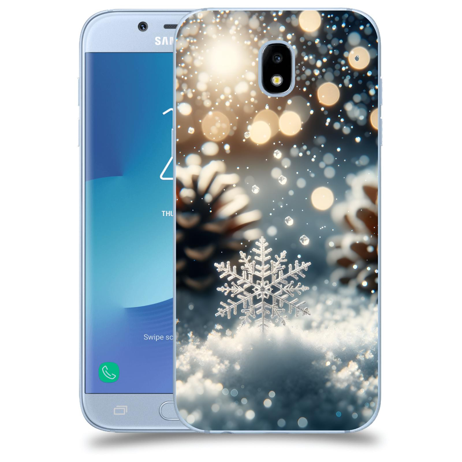 ACOVER Kryt na mobil Samsung Galaxy J5 2017 J530F - Vločka