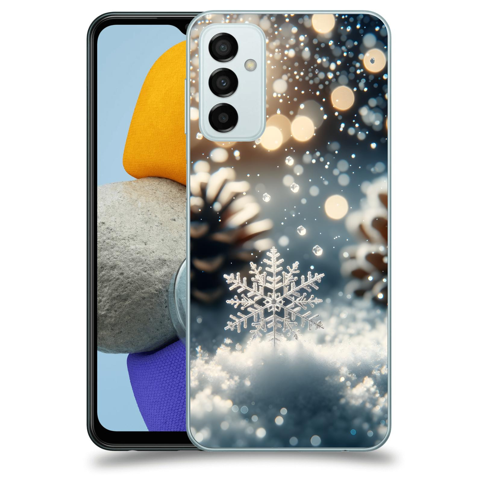ACOVER Kryt na mobil Samsung Galaxy M23 5G - Vločka