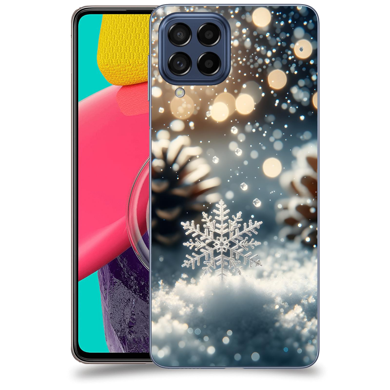 ACOVER Kryt na mobil Samsung Galaxy M53 5G - Vločka
