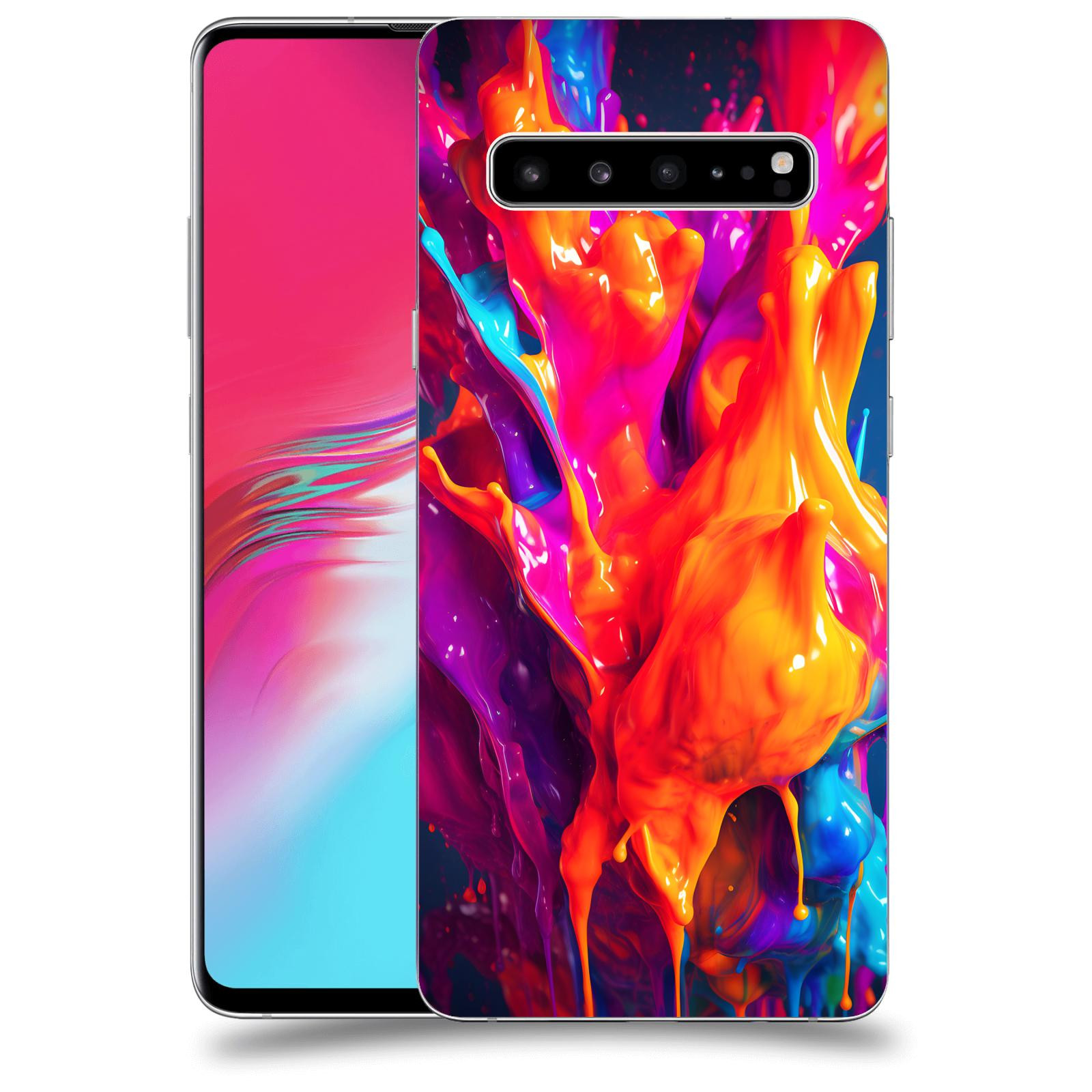 ACOVER Kryt na mobil Samsung Galaxy S10 G973 - Beautiful Liquid I
