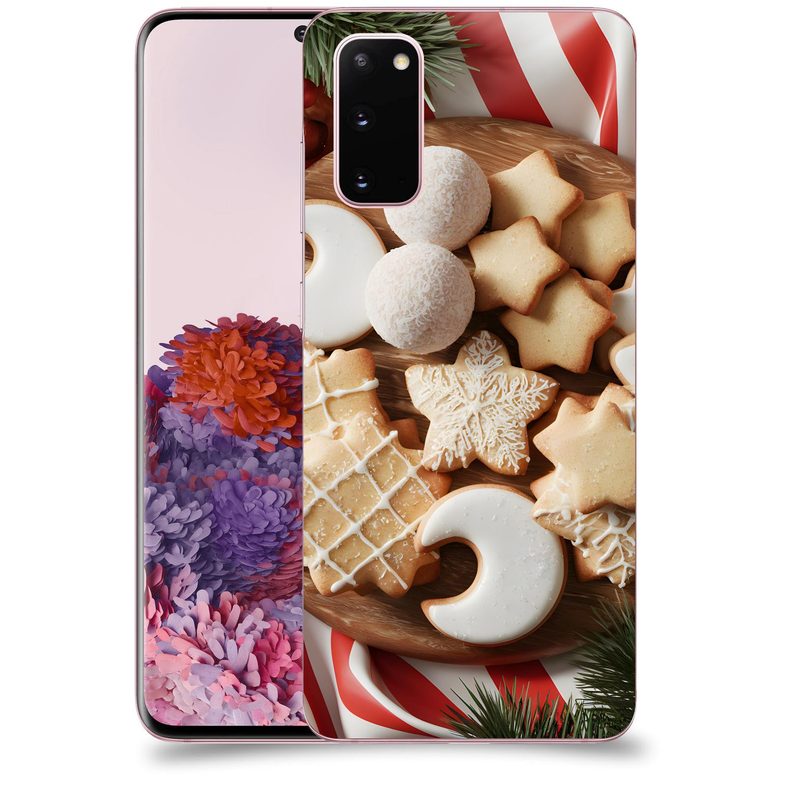 ACOVER Kryt na mobil Samsung Galaxy S20 G980F - Vánoční cukroví 2