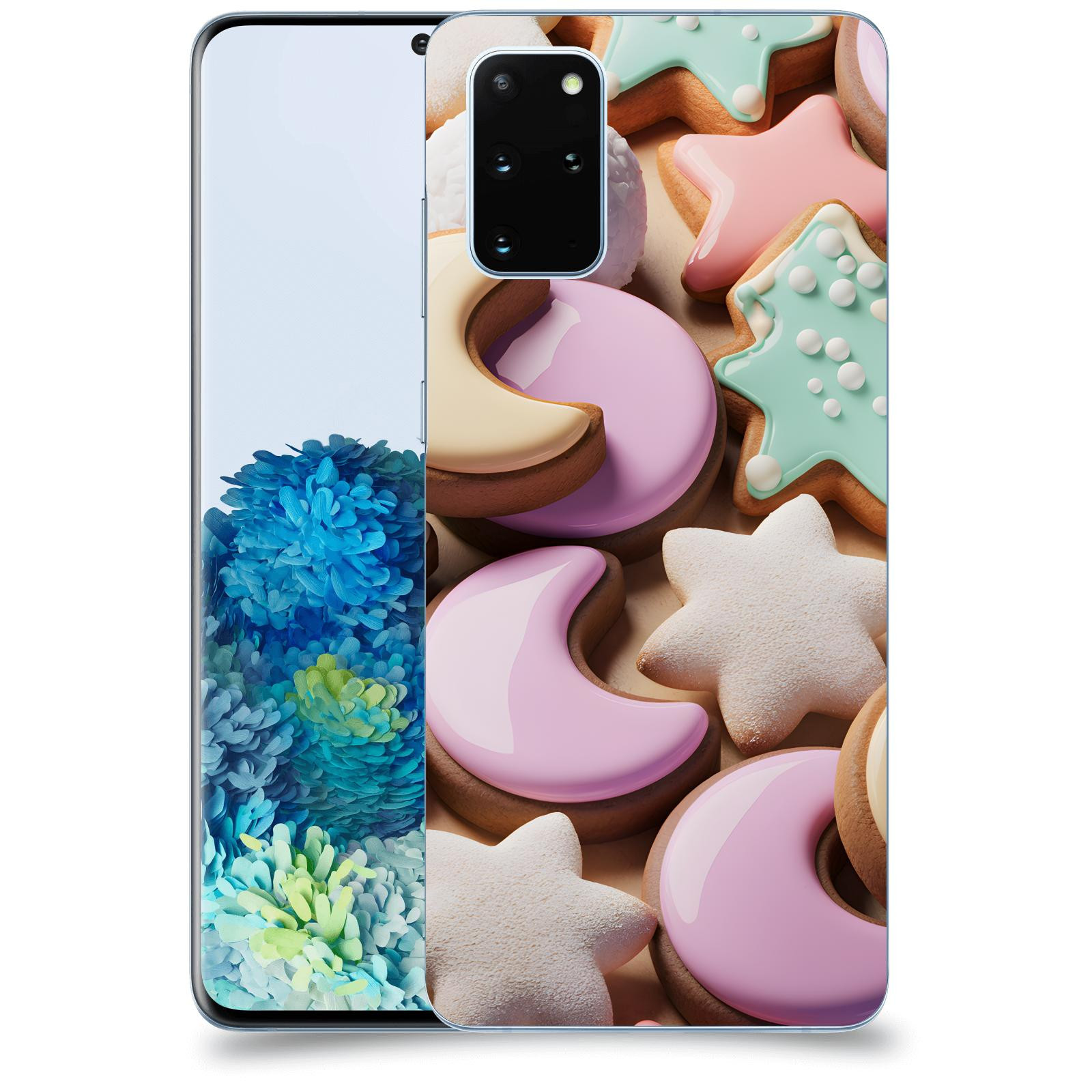 ACOVER Kryt na mobil Samsung Galaxy S20+ G985F - Vánoční cukroví