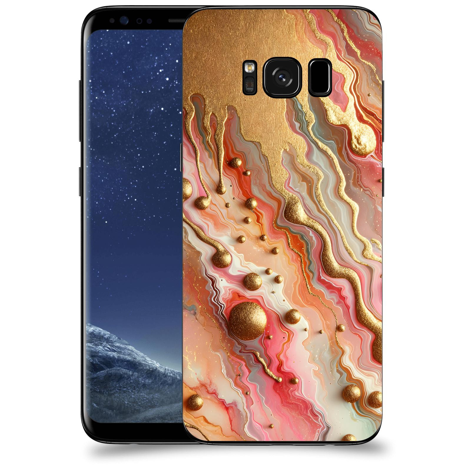 ACOVER Kryt na mobil Samsung Galaxy S8 G950F - Liquid Gold