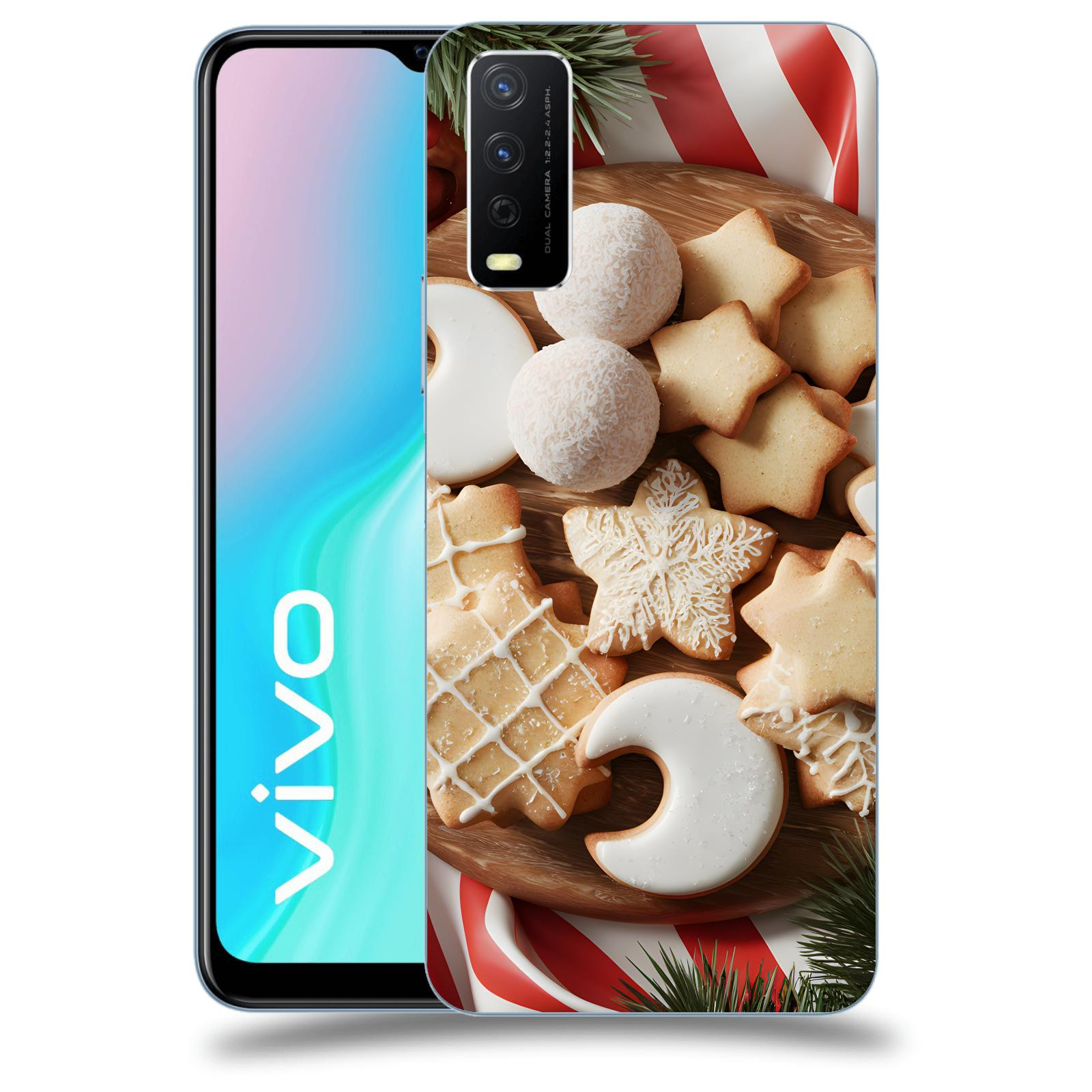 ACOVER Kryt na mobil Vivo Y11s - Vánoční cukroví 2