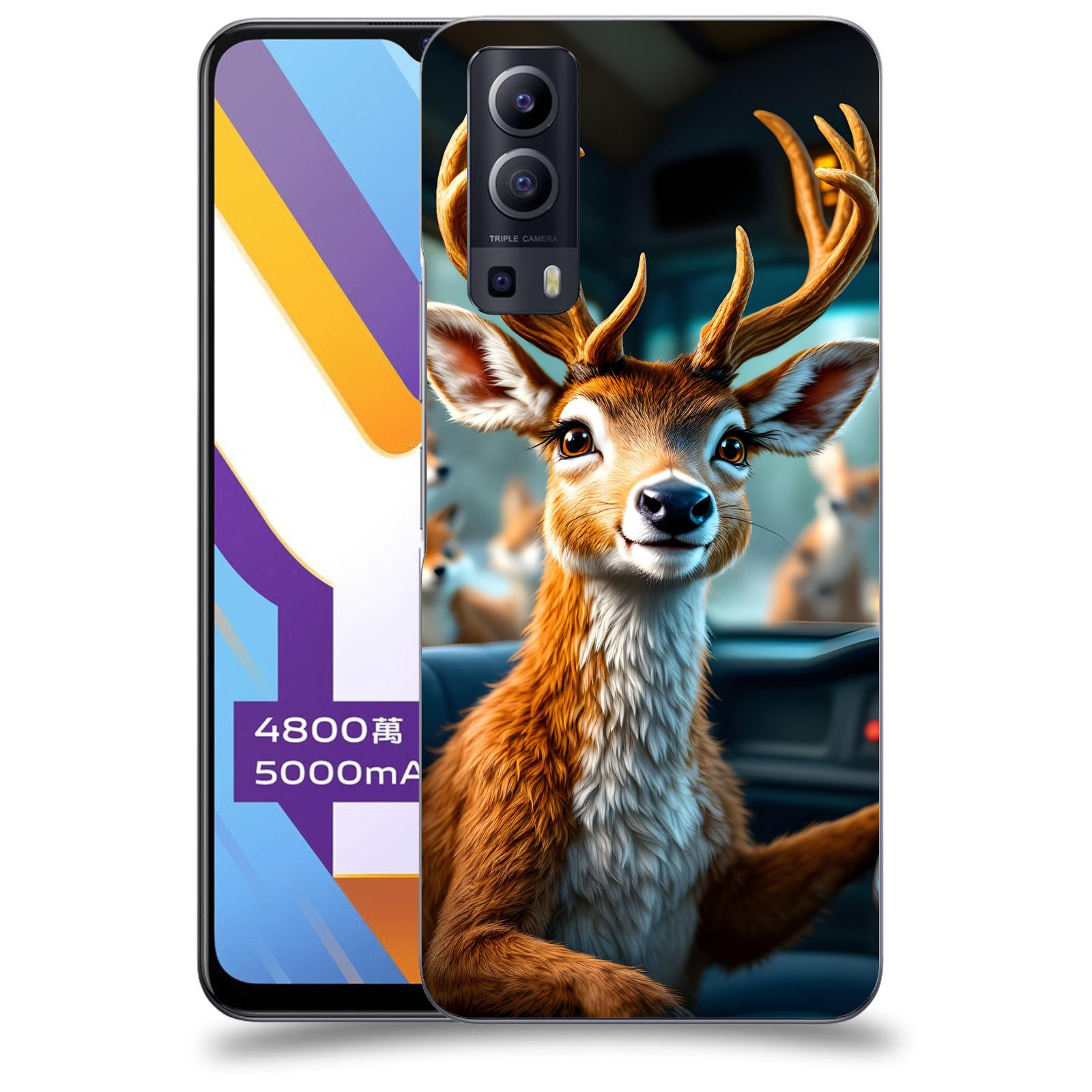 ACOVER Kryt na mobil Vivo Y52 5G - Jelen