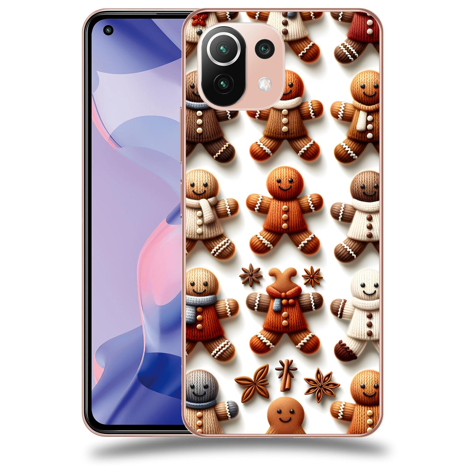 ACOVER Kryt na mobil Xiaomi 11 Lite 5G NE - Perníčky 2