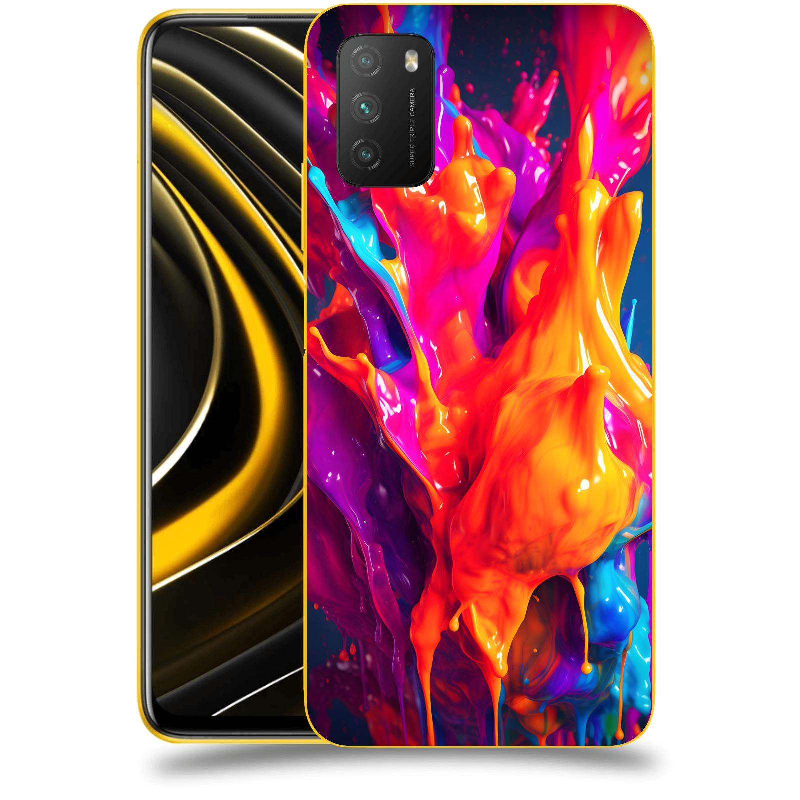 ACOVER Kryt na mobil Xiaomi Poco M3 - Beautiful Liquid I