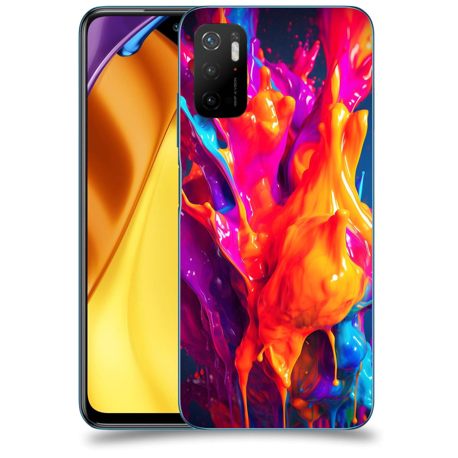 ACOVER Kryt na mobil Xiaomi Poco M3 Pro 5G - Beautiful Liquid I