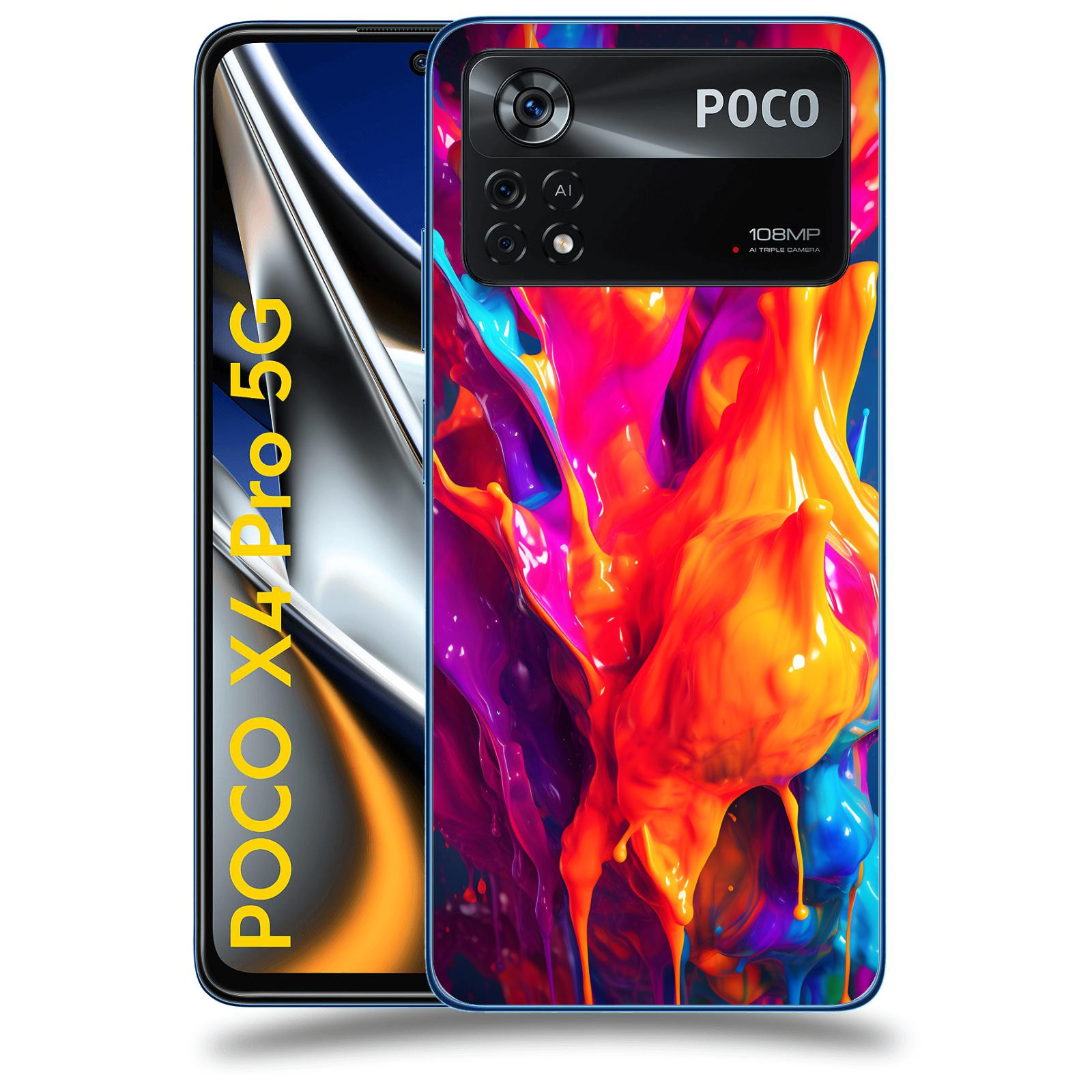 ACOVER Kryt na mobil Xiaomi Poco X4 Pro 5G - Beautiful Liquid I