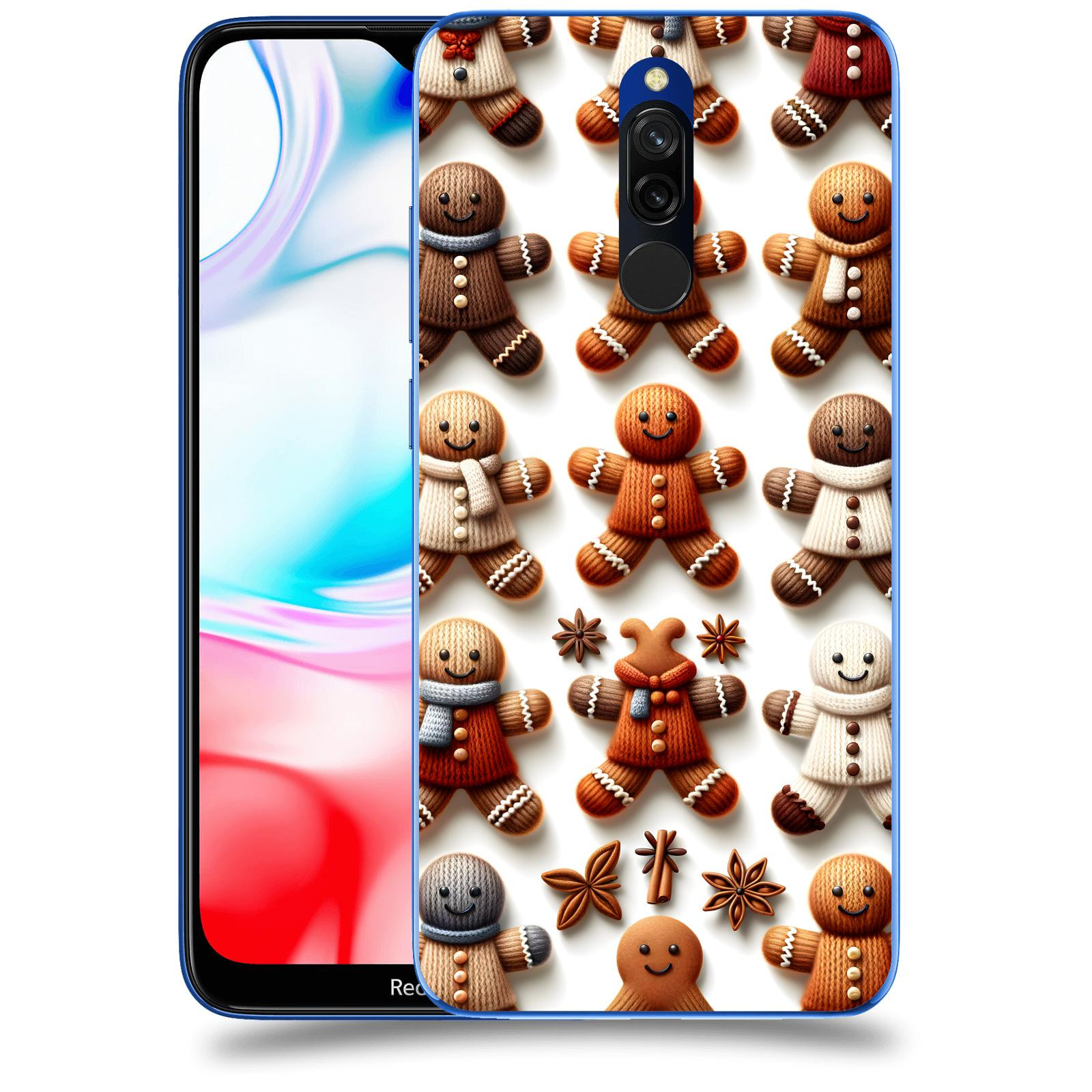 ACOVER Kryt na mobil Xiaomi Redmi 8 - Perníčky 2