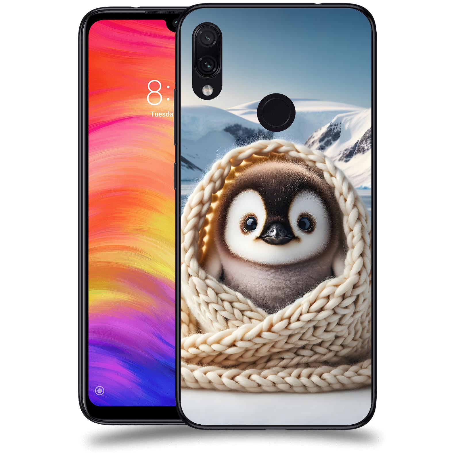 ACOVER Kryt na mobil Xiaomi Redmi Note 7 - Tučňák
