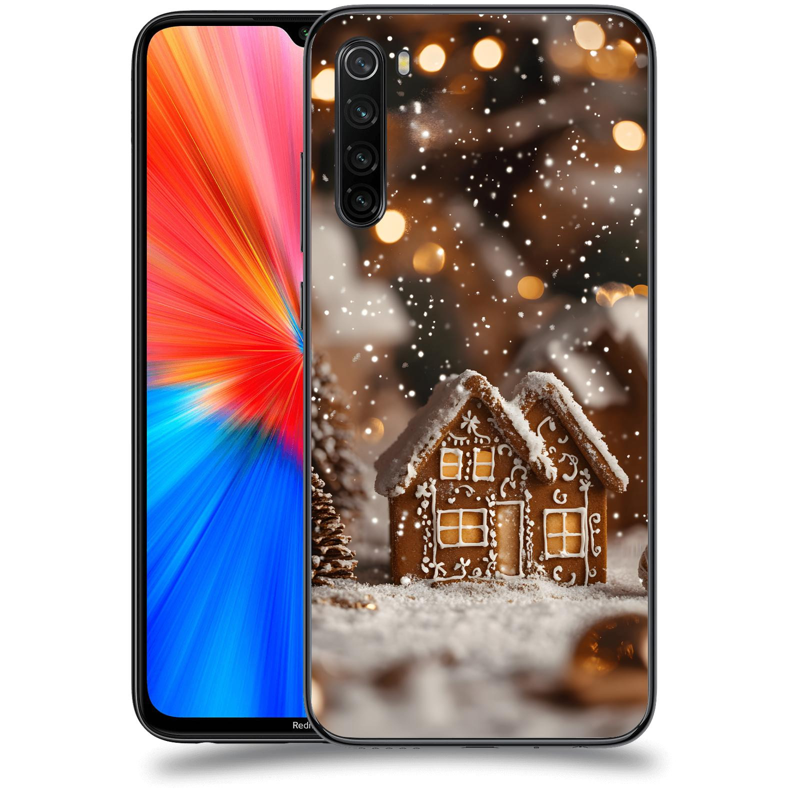 ACOVER Kryt na mobil Xiaomi Redmi Note 8 - Perníková chaloupka
