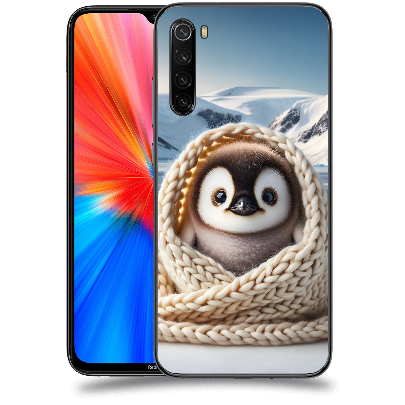 ACOVER Kryt na mobil Xiaomi Redmi Note 8 - Tučňák