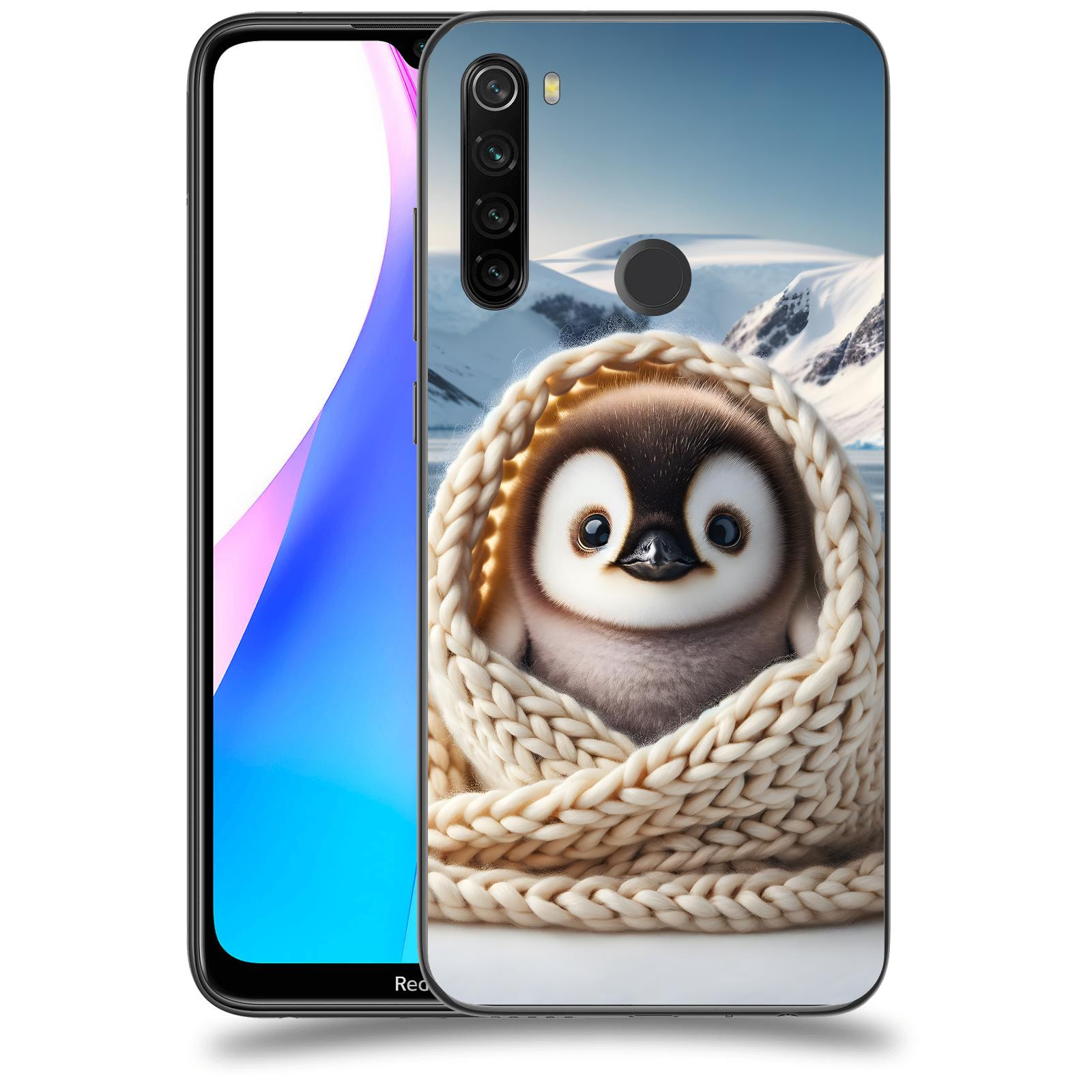 ACOVER Kryt na mobil Xiaomi Redmi Note 8T - Tučňák
