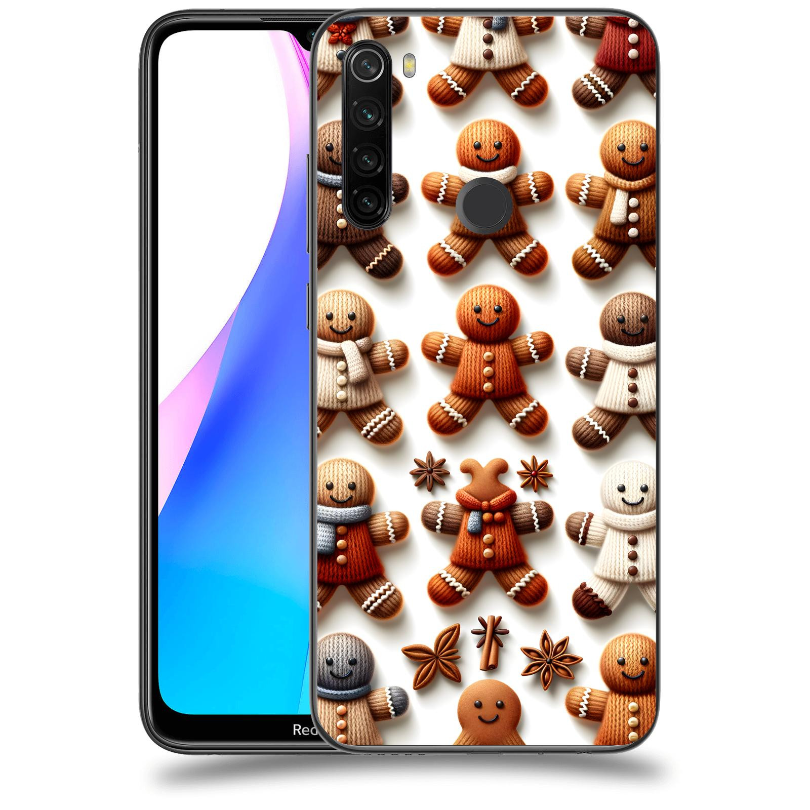 ACOVER Kryt na mobil Xiaomi Redmi Note 8T - Perníčky 2