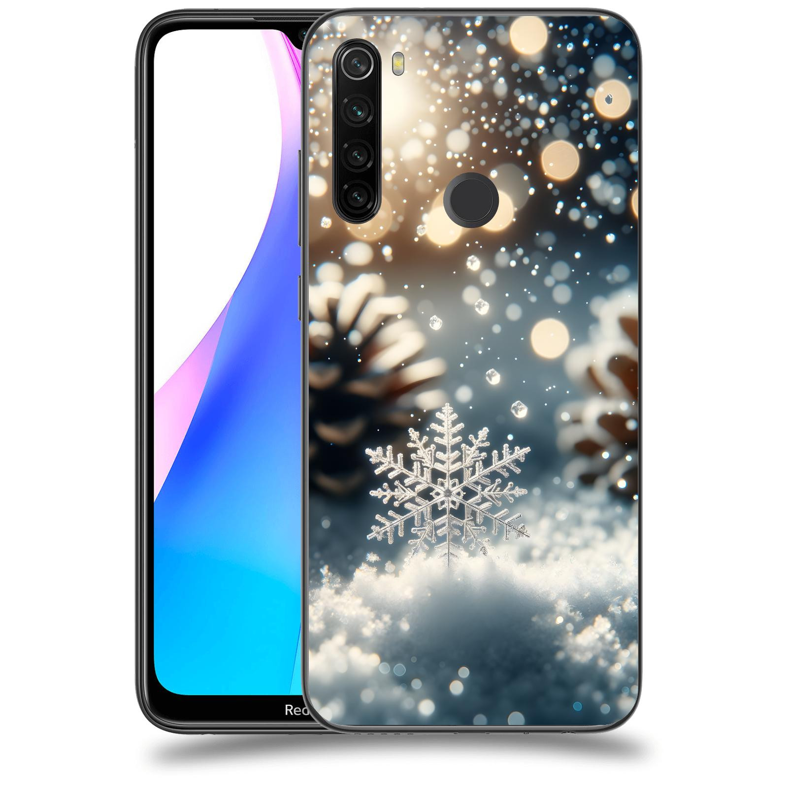 ACOVER Kryt na mobil Xiaomi Redmi Note 8T - Vločka