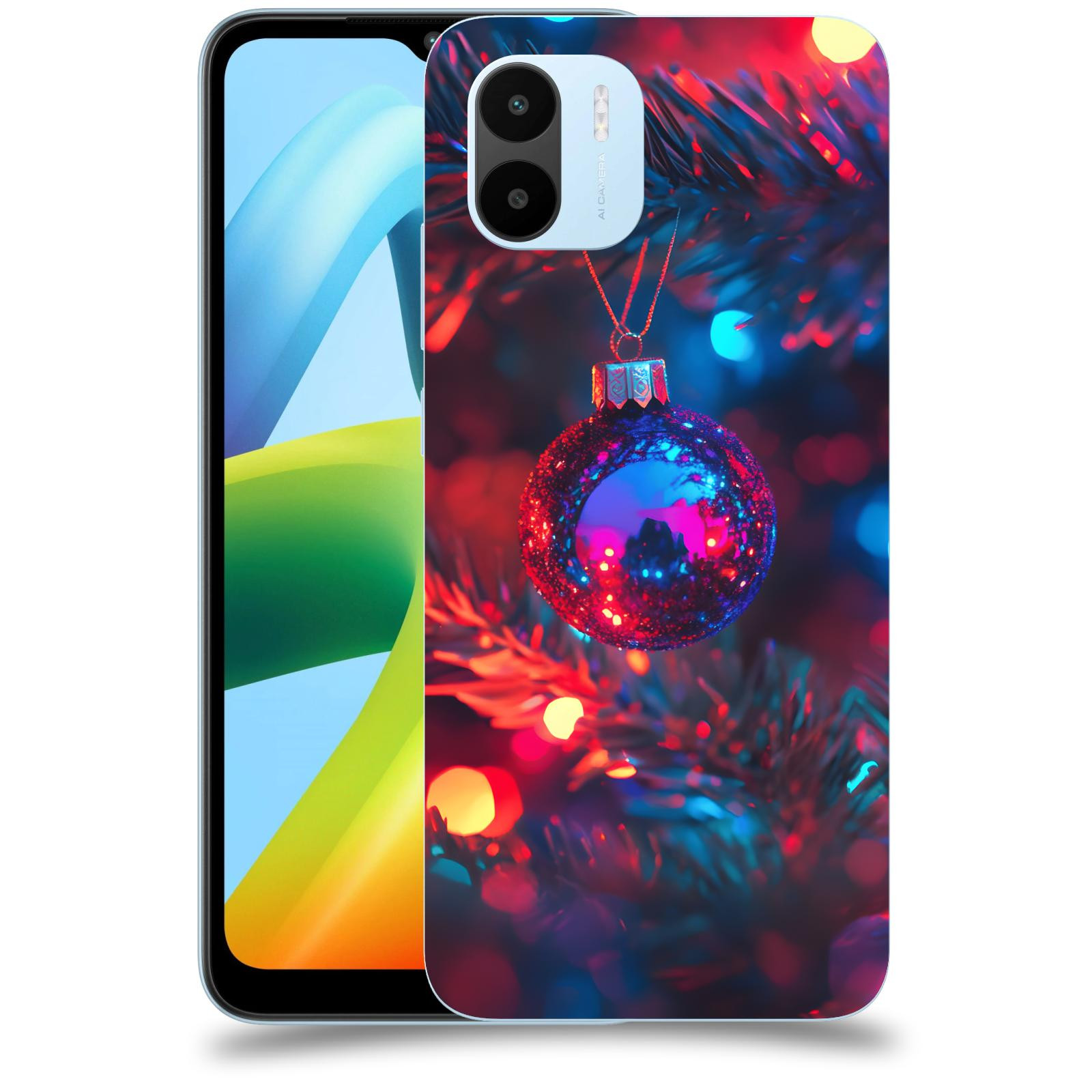 ACOVER Kryt na mobil Xiaomi Redmi A1 - Vánoční ozdoba