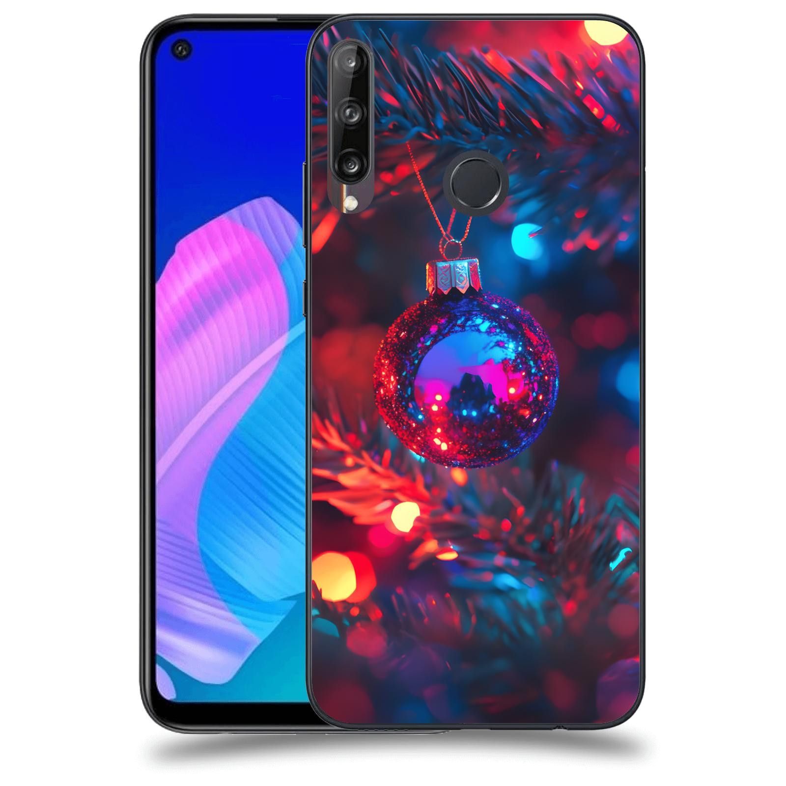 ACOVER Kryt na mobil Huawei P40 Lite E - Vánoční ozdoba