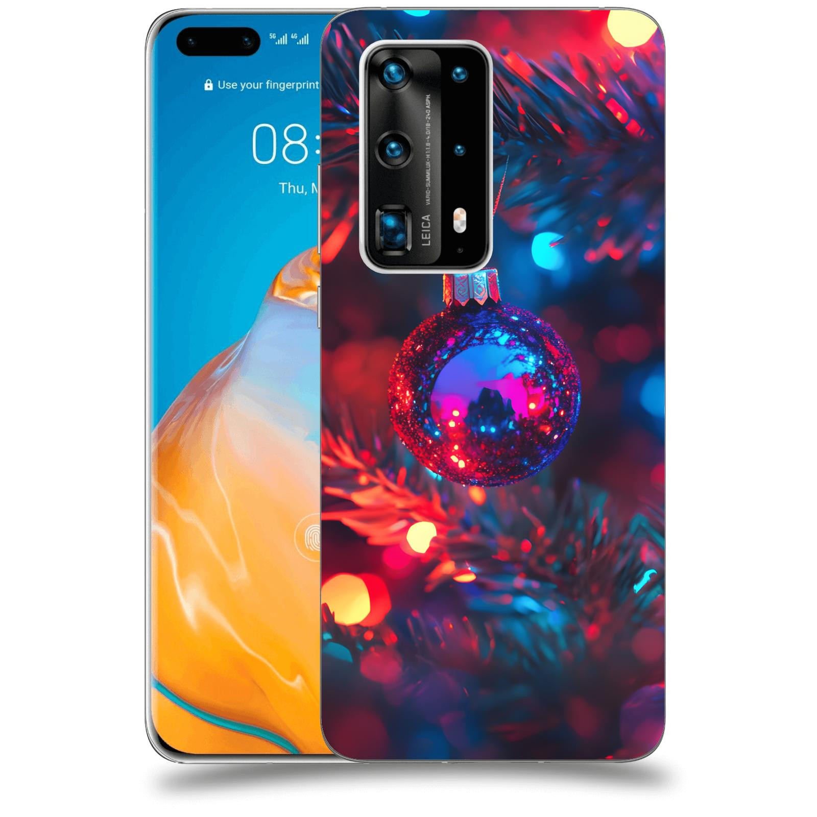 ACOVER Kryt na mobil Huawei P40 Pro - Vánoční ozdoba