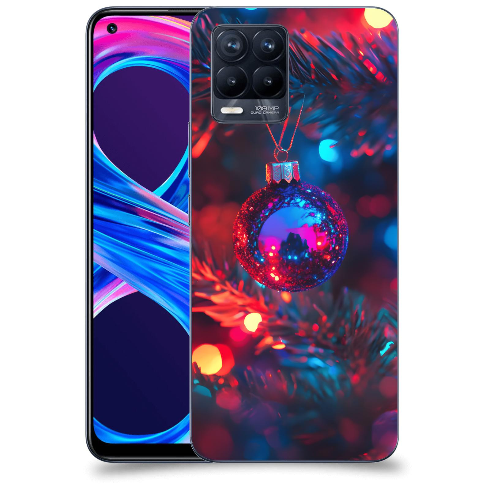 ACOVER Kryt na mobil Realme 8 Pro - Vánoční ozdoba
