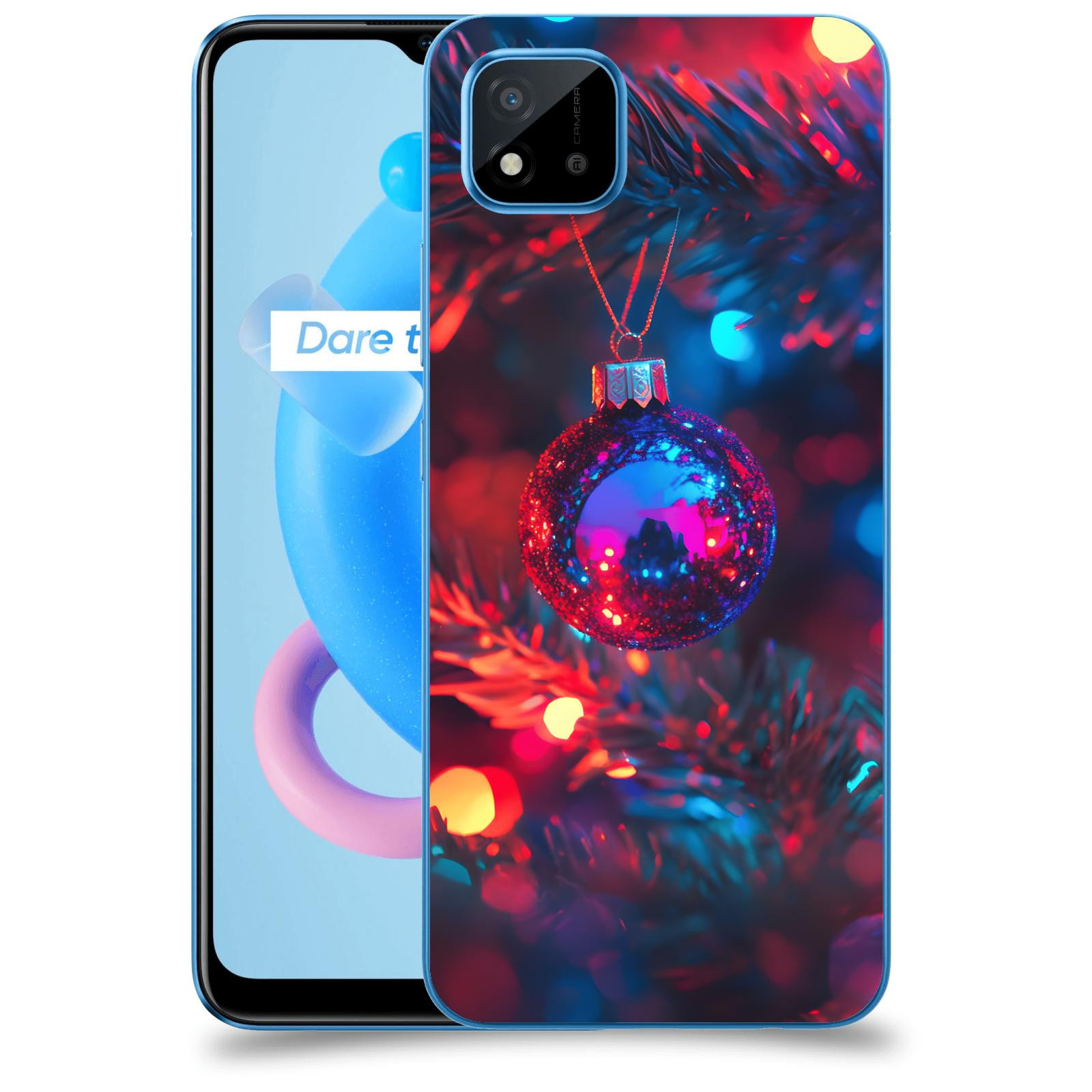 ACOVER Kryt na mobil Realme C11 (2021) - Vánoční ozdoba