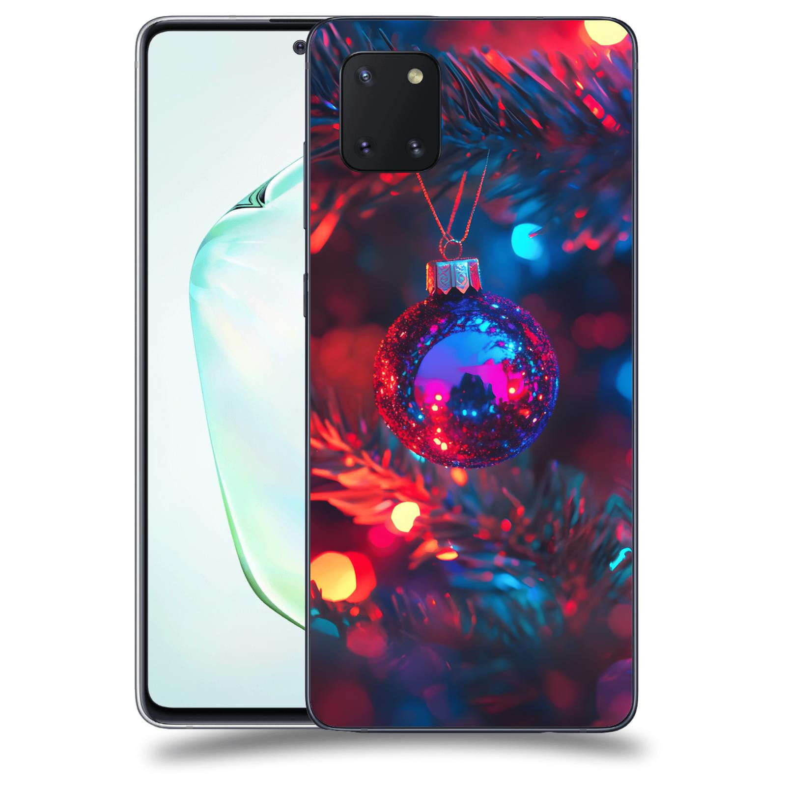 ACOVER Kryt na mobil Samsung Galaxy Note 10 Lite N770F - Vánoční ozdoba