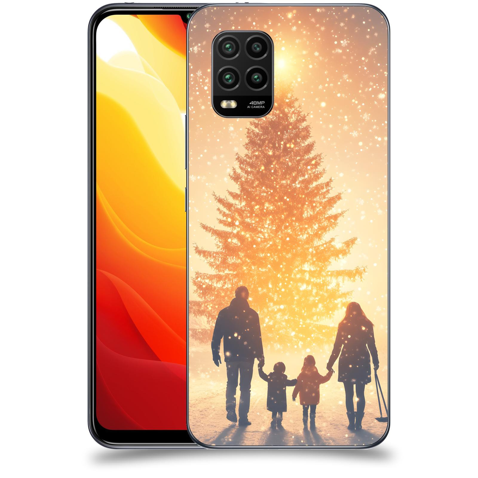 ACOVER Kryt na mobil Xiaomi Mi 10 Lite - Family at the Christmas tree