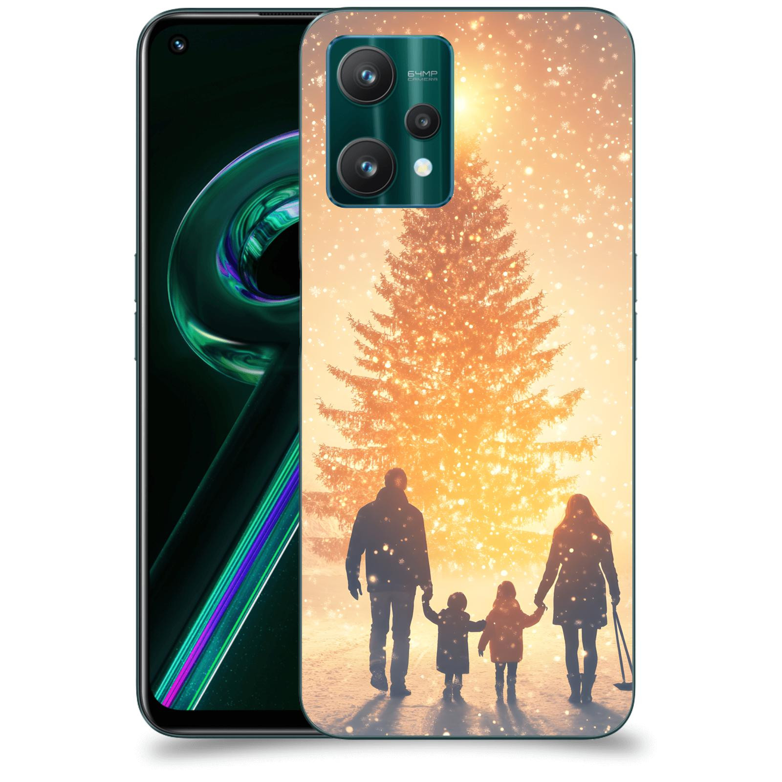ACOVER Kryt na mobil Realme 9 Pro 5G - Family at the Christmas tree