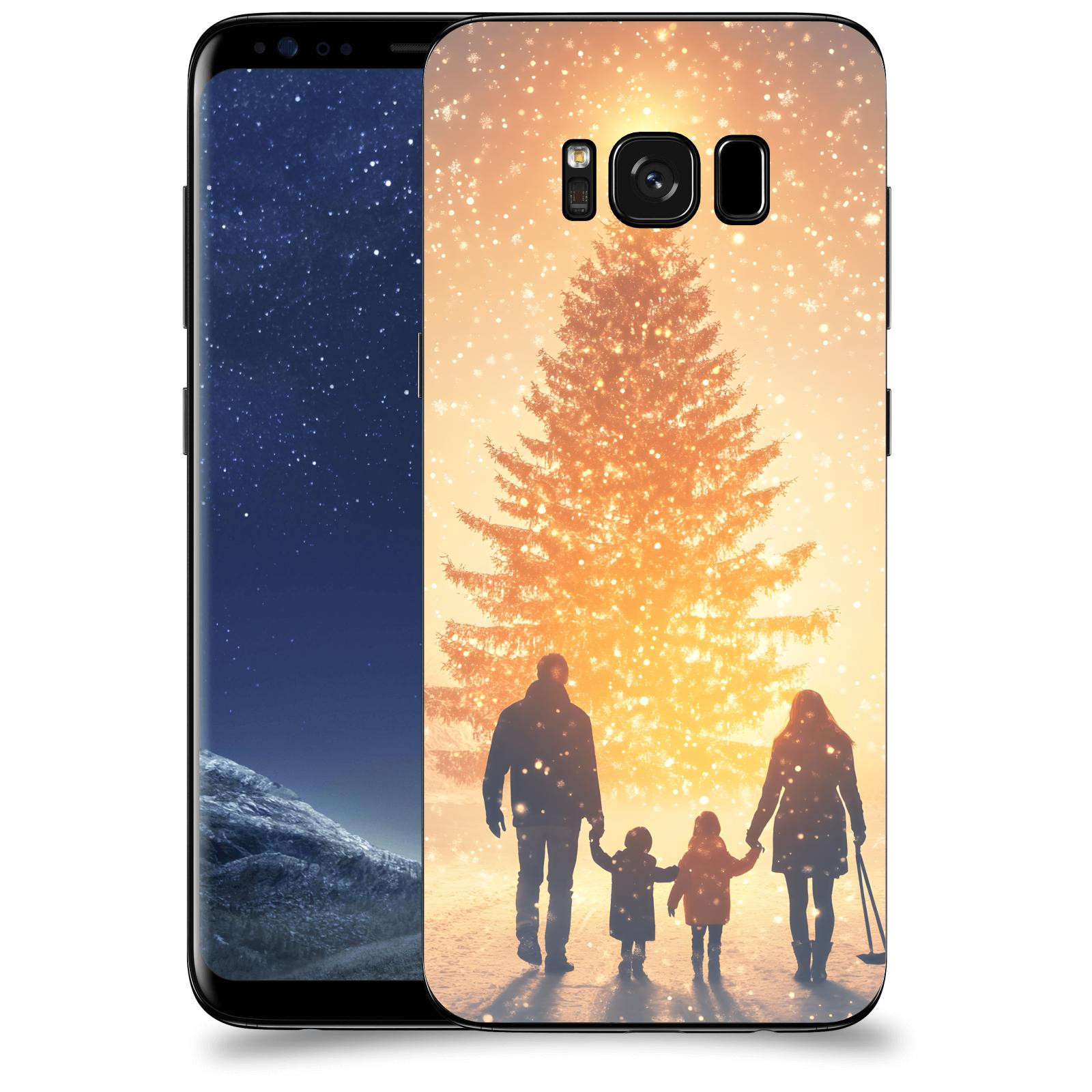 ACOVER Kryt na mobil Samsung Galaxy S8 G950F - Family at the Christmas tree