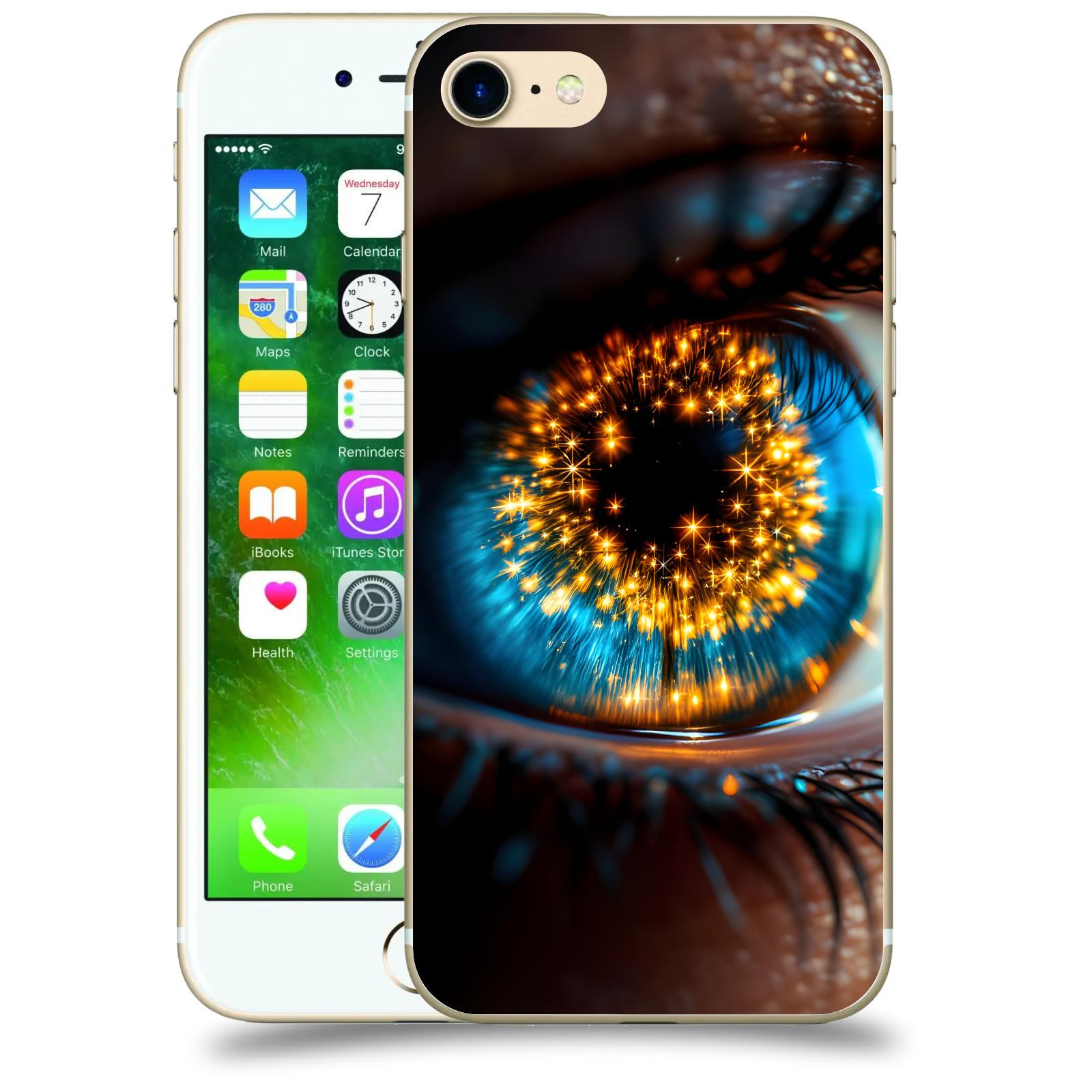 ACOVER Kryt na mobil Apple iPhone 7 - Sparkle in the eye