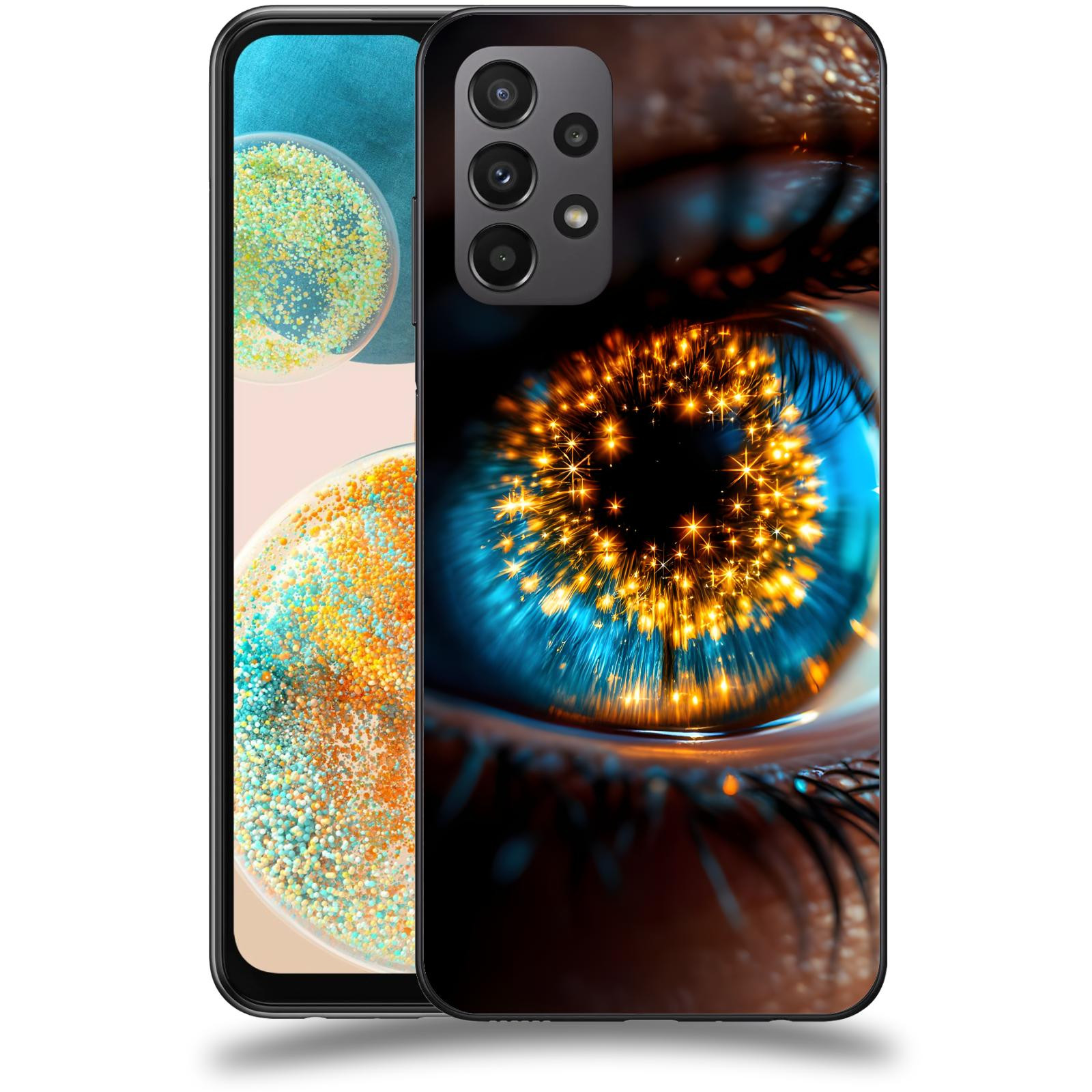 ACOVER Kryt na mobil Samsung Galaxy A23 - Sparkle in the eye