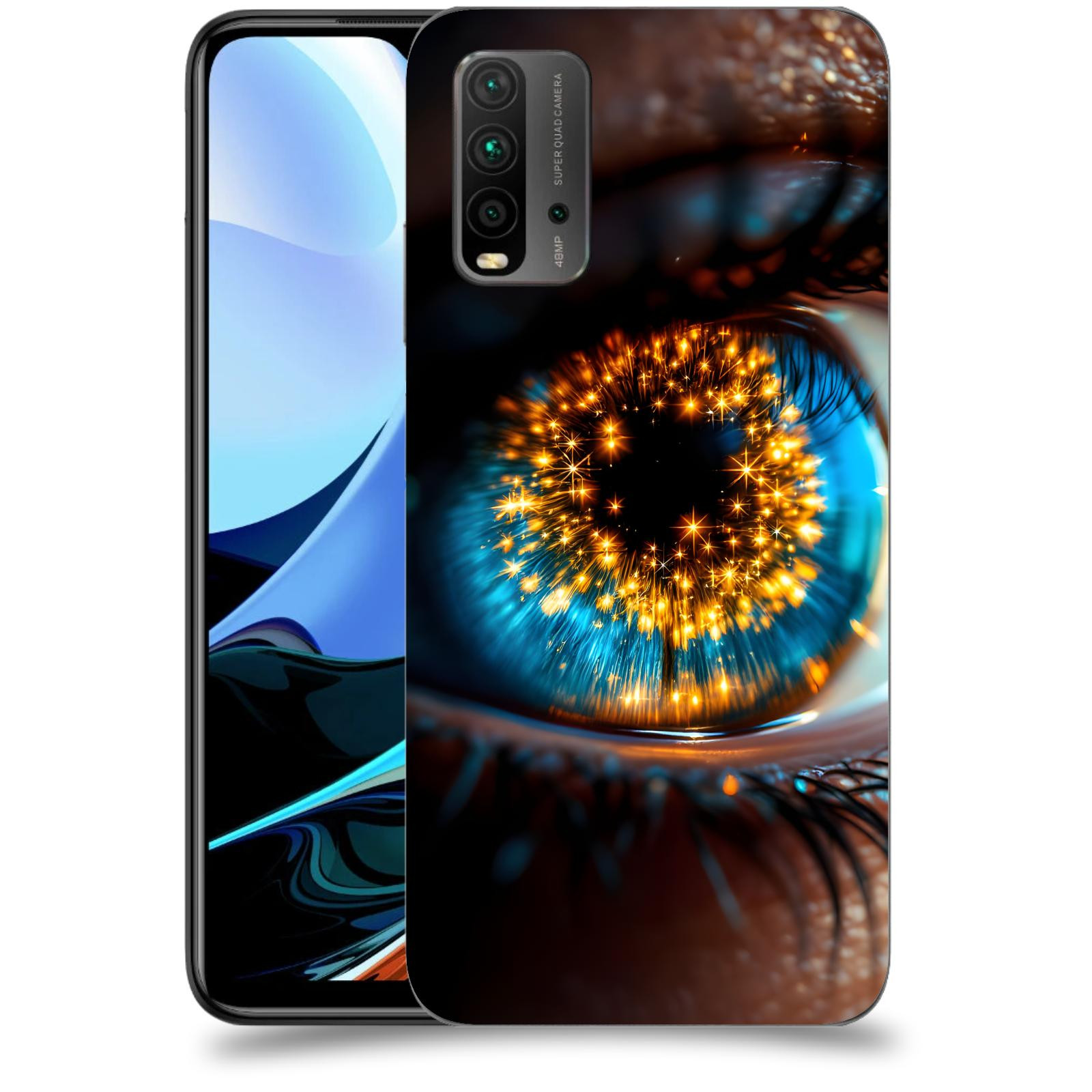 ACOVER Kryt na mobil Xiaomi Redmi 9T - Sparkle in the eye